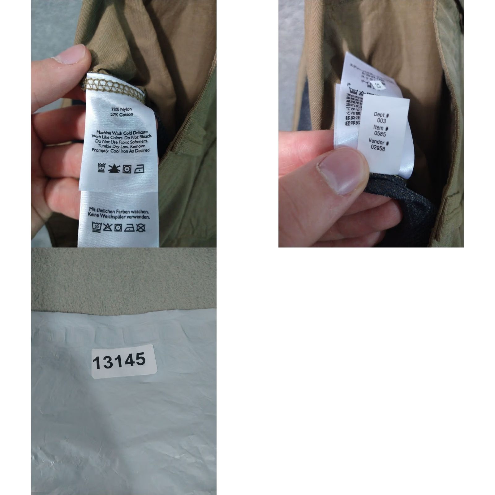Eddie Bauer Eddie Bauer Shorts Mens 38 Beige Travex Cargo High Rise Hiking Outdoor Nylon Cargo Pocket Size US 38 / EU 54 - 8 Thumbnail
