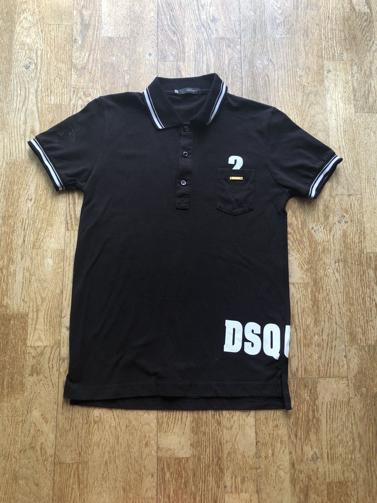 Dsquared2 DSQUARED2 DESIGNER VINTAGE POLO SHIRT Size US M / EU 48-50 / 2 - 1 Thumbnail