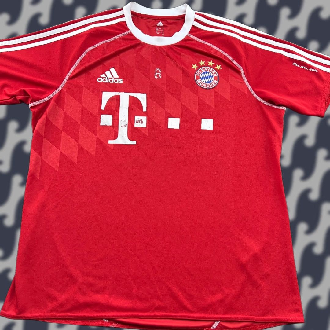 Adidas adidas Bayern Munich 2013 2014 Training Football Jersey XL Shirt Soccer Adidas Shirt XL Red Mens Football Jersey Size US XL / EU 56 / 4 - 1 Thumbnail