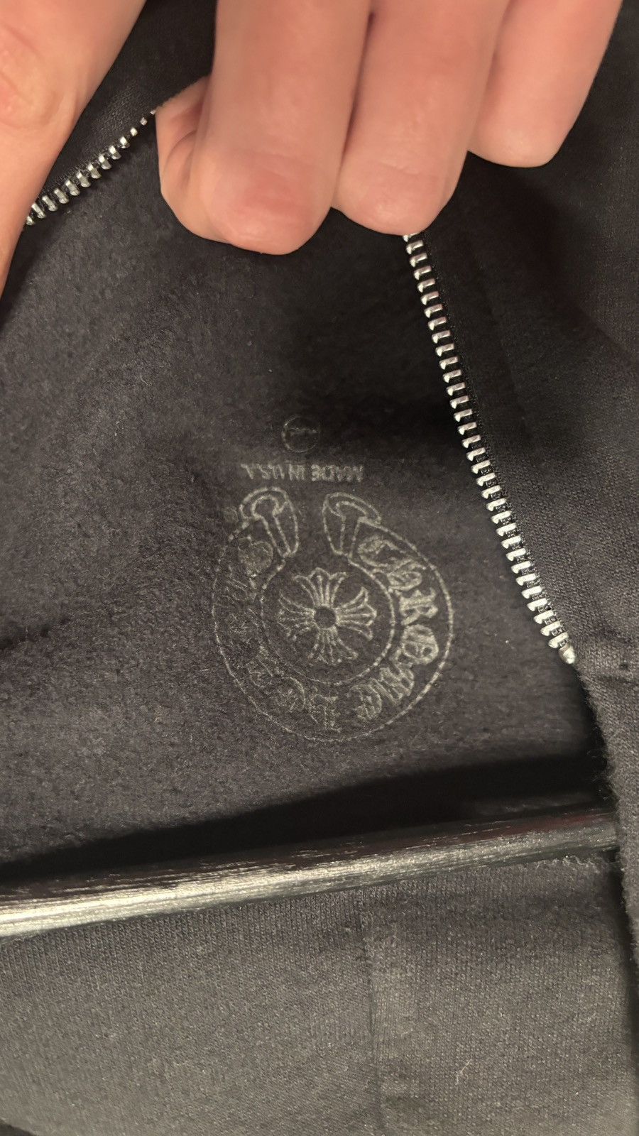 Chrome Hearts Black Multicolor horshoe zip up Size US XXL / EU 58 / 5 - 3 Thumbnail