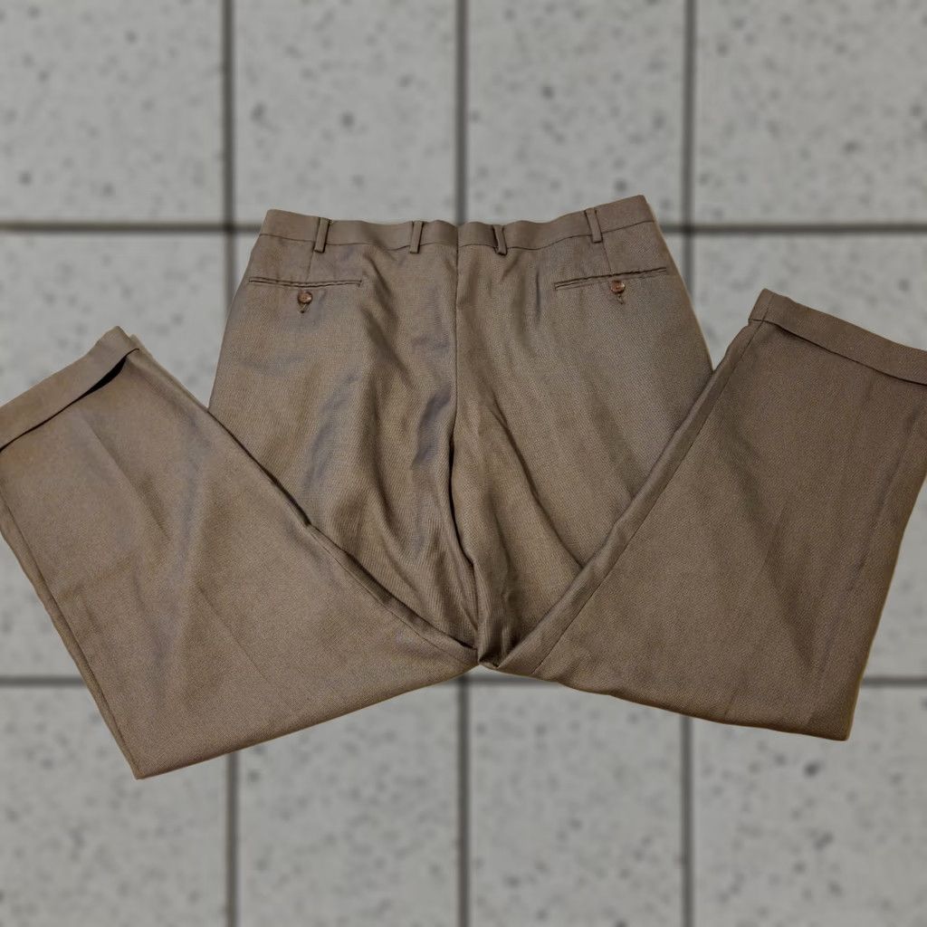 Polo Ralph Lauren Polo Ralph Lauren Dress Pants Mens 38x30 Khaki Beige Chino Slack Trousers Regular Inseam 30 Size US M / EU 48-50 / 2 - 1 Thumbnail