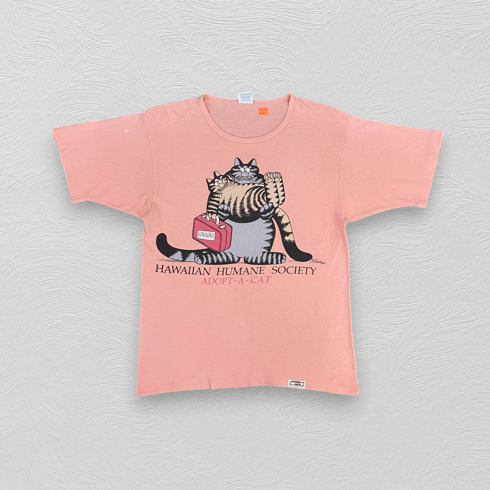 Vintage Vintagr Kliban's Crazy Shirt Small Size Tshirt - K051 Size US S / EU 44-46 / 1 - 1 Thumbnail