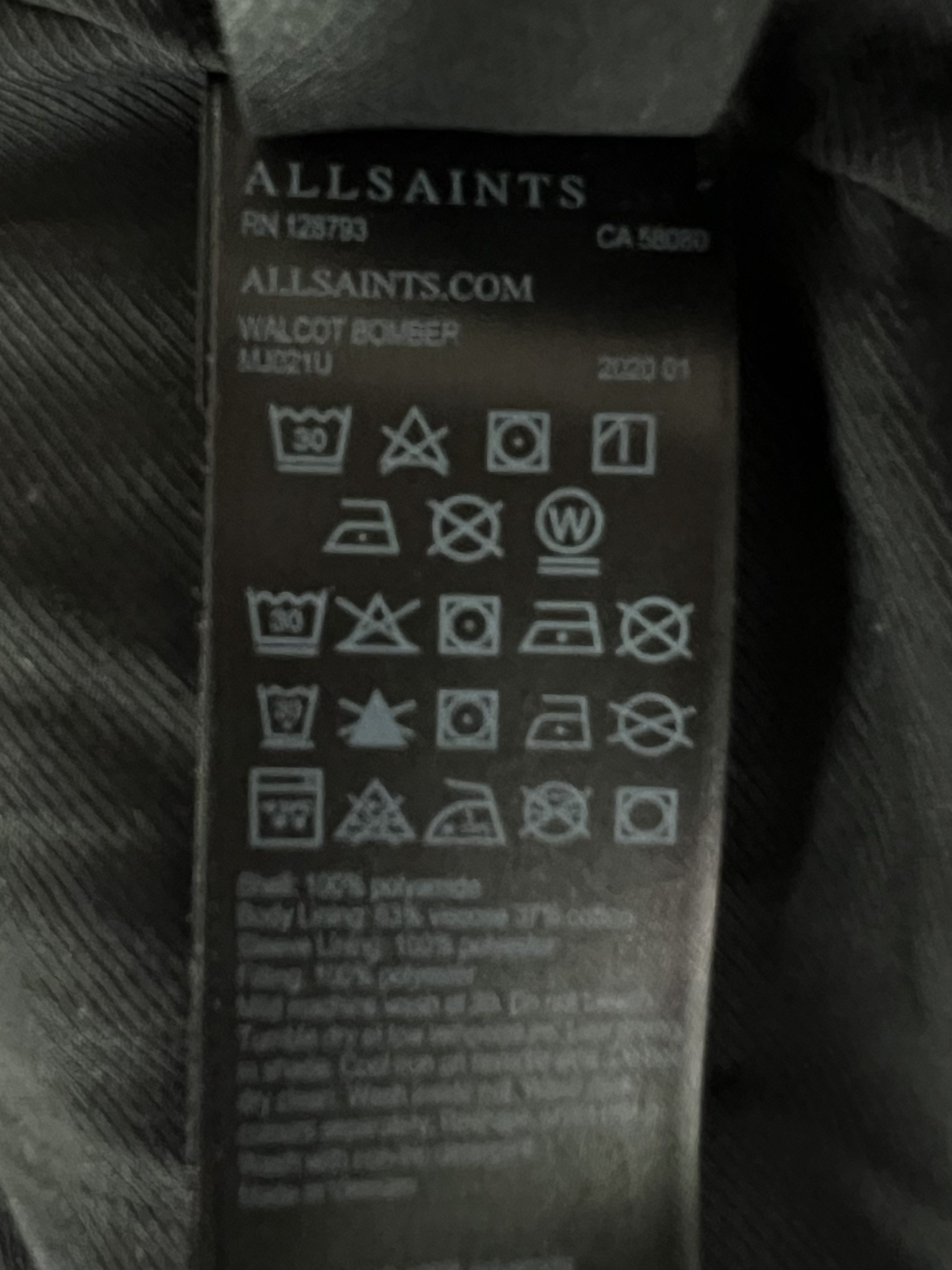 Allsaints AllSaints Walcot Bomber Jacket Size US L / EU 52-54 / 3 - 5 Thumbnail