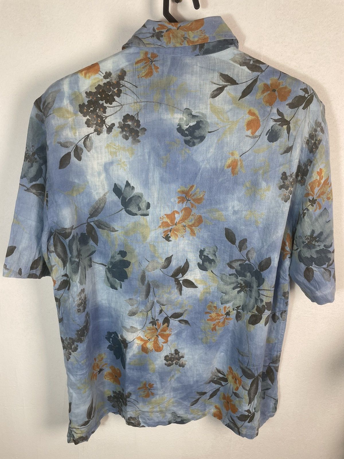 Aquascutum × Vintage Vintage Aquascutum Floral Motifs Shirt Size US L / EU 52-54 / 3 - 4 Thumbnail