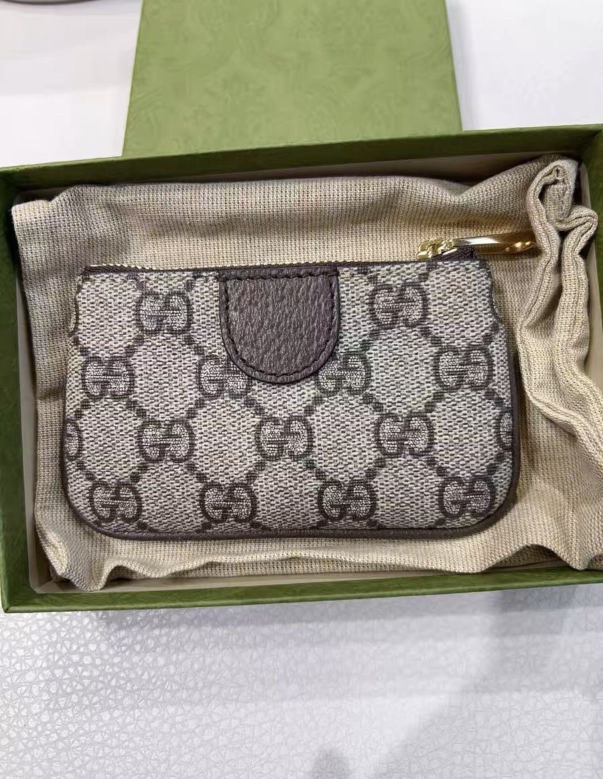 Gucci Gucci Classic Monogram Coin Purse & Key Case J38 Size ONE SIZE - 2 Thumbnail