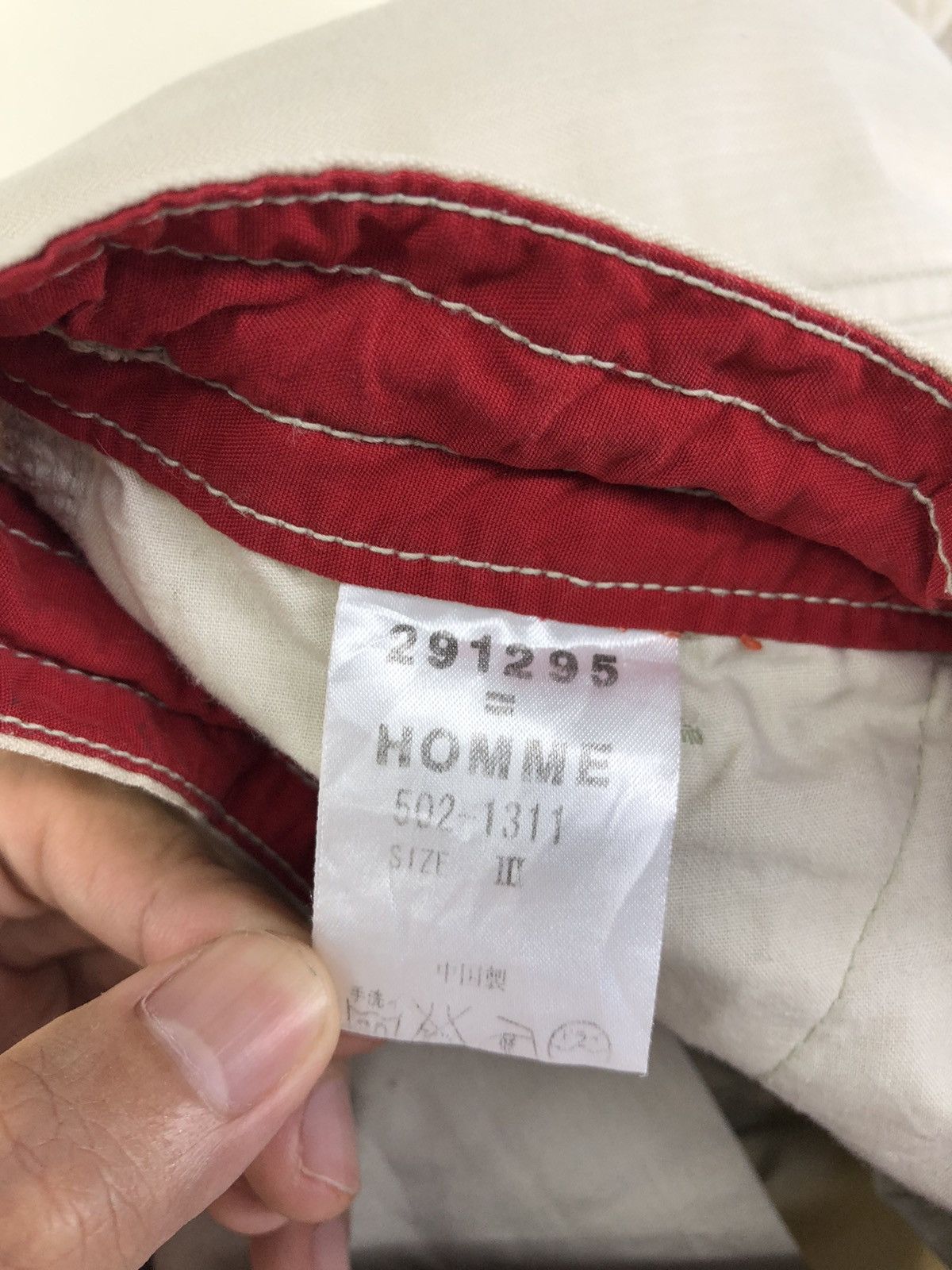 291295=Homme 291295=Homme Multipocket Cargo Pants Size US 31 - 24 Thumbnail