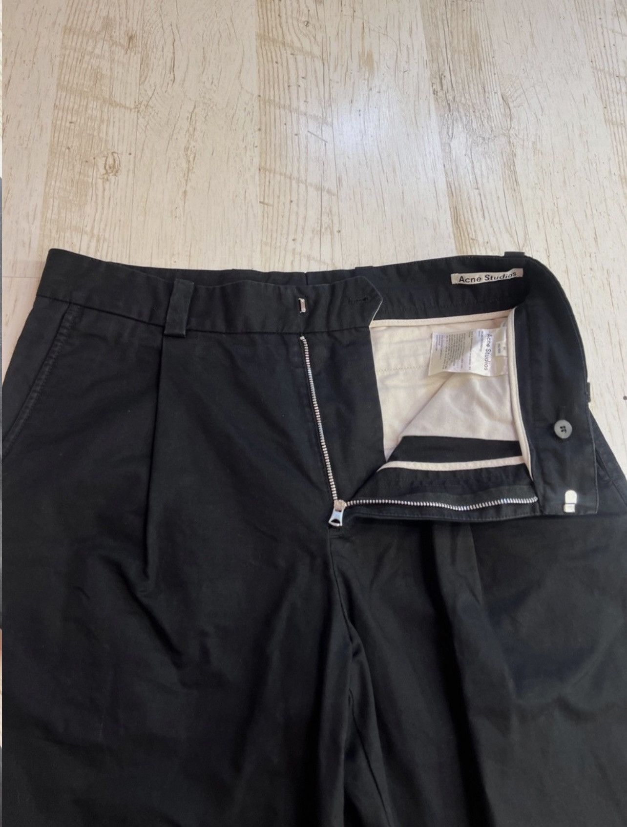 Acne Studios Acne Studios Trapered Black pants men 50 Size US 34 / EU 50 - 8 Thumbnail