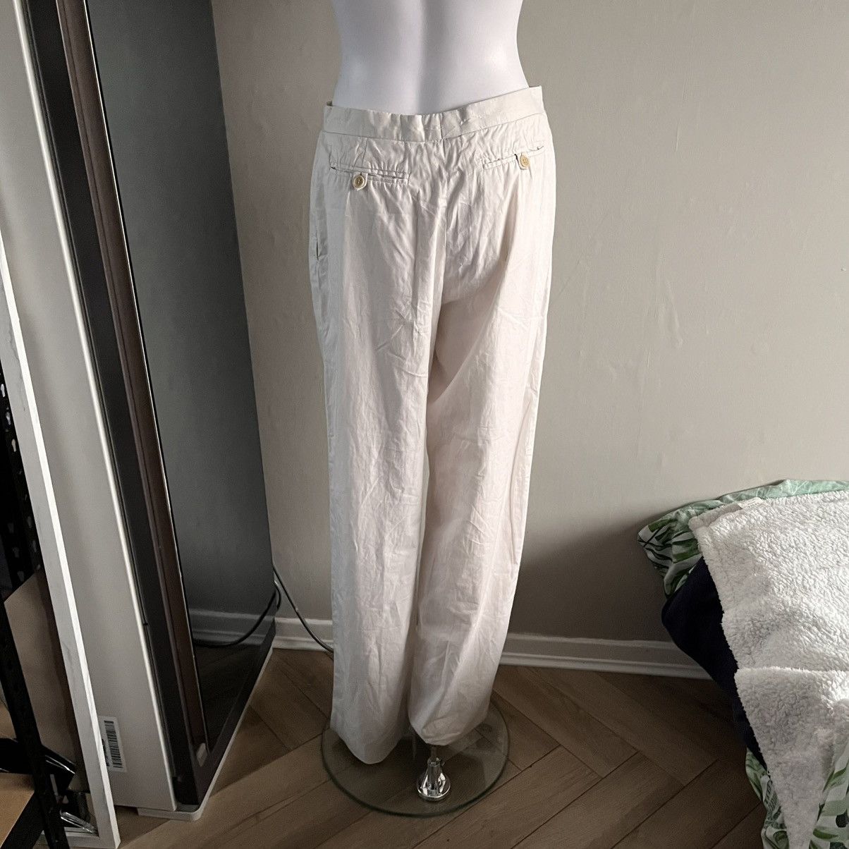 Helmut Lang Helmut Lang Vintage Archive Early 90s Cream Trousers Size 28" / US 6 / IT 42 - 7 Thumbnail