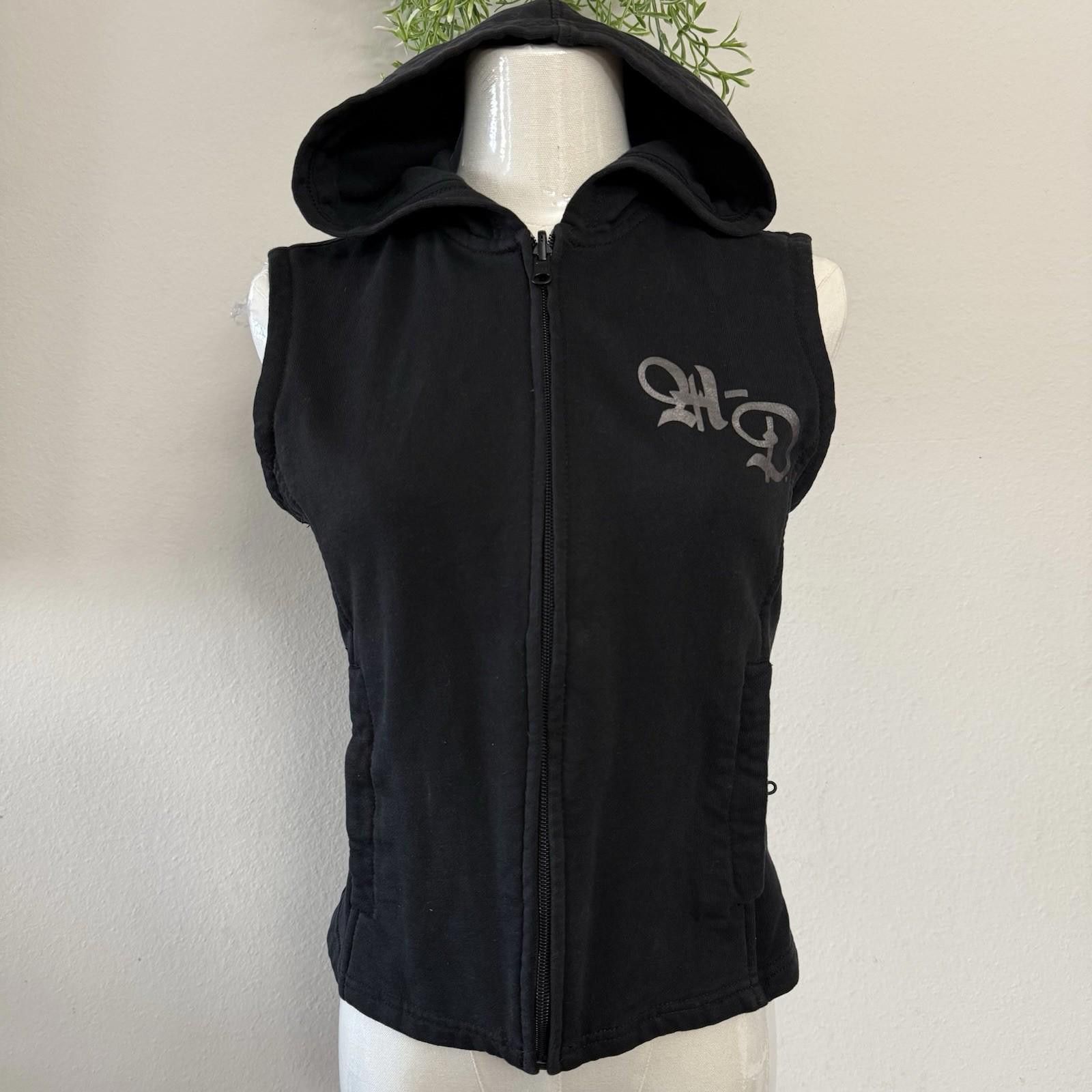 Harley Davidson Harley Davidson Zip Up Vest Small Size S / US 4 / IT 40 - 1 Thumbnail