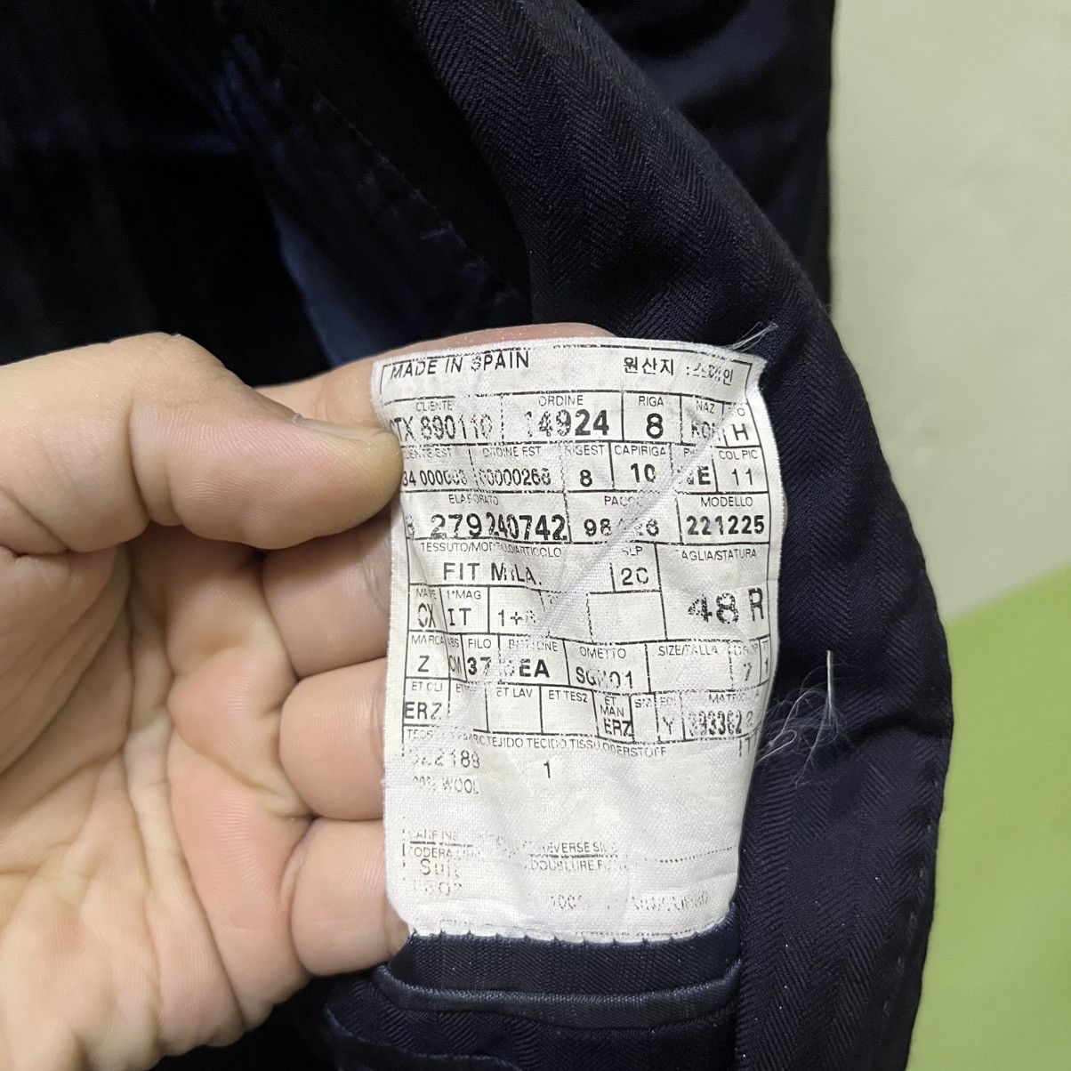 Ermenegildo Zegna Rare Vintage Ermenegildo Zegna Blazers Size 40R - 7 Thumbnail