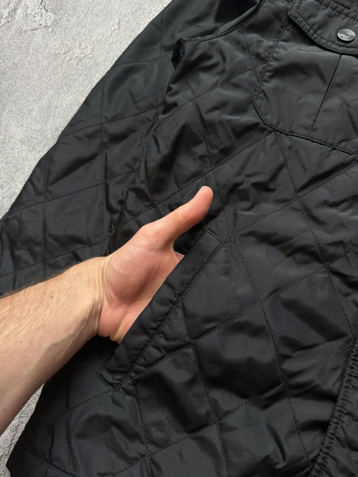 Quicksilver × Quiksilver Quiksilver S quilted jacket bomber button up surfing Size US S / EU 44-46 / 1 - 8 Thumbnail