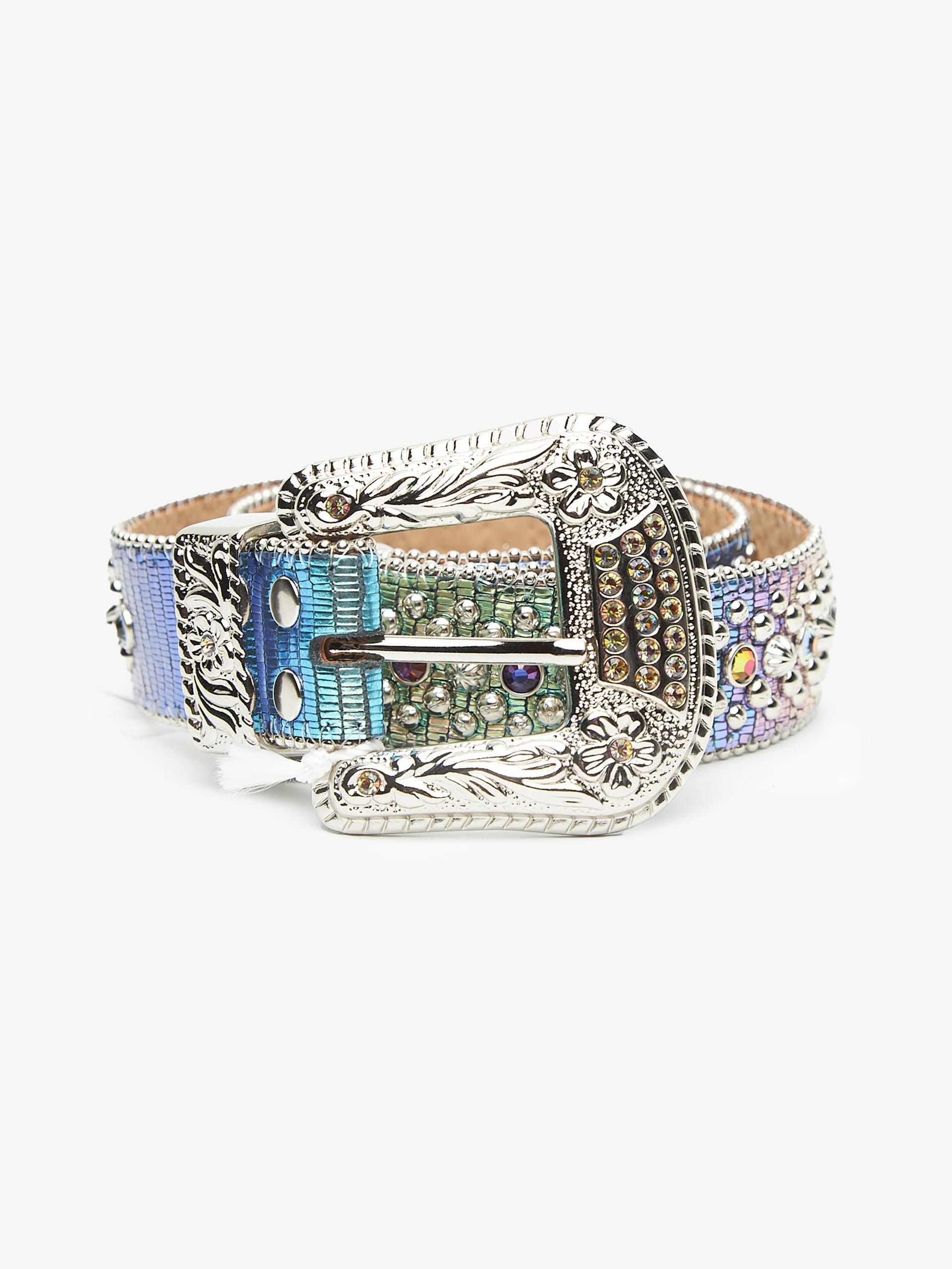 B.B. Simon Fade Leather Belt Size ONE SIZE - 1 Thumbnail