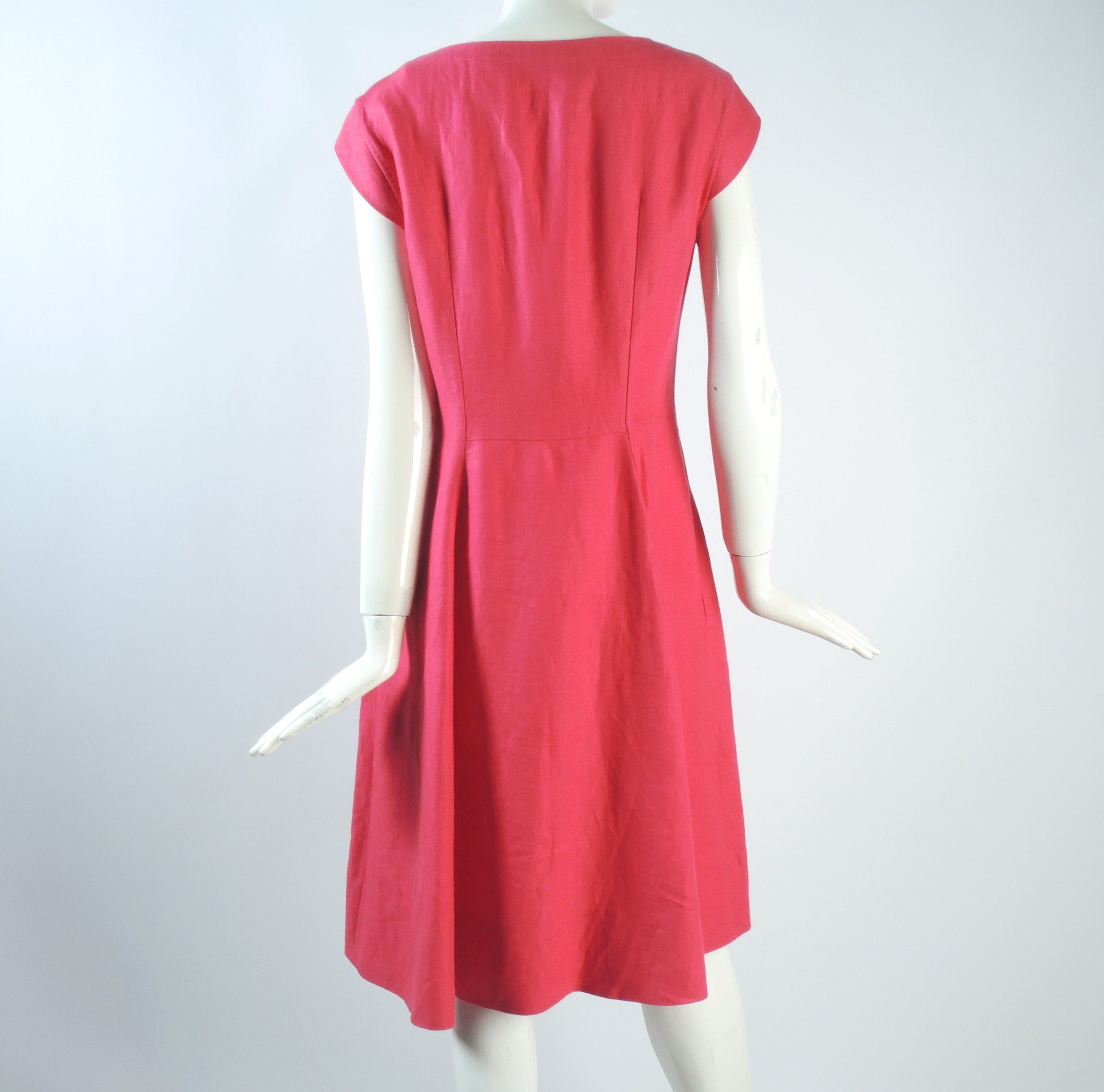 Loro Piana o1smst1ft0424 Dress in Pink Size M / US 6-8 / IT 42-44 - 5 Thumbnail