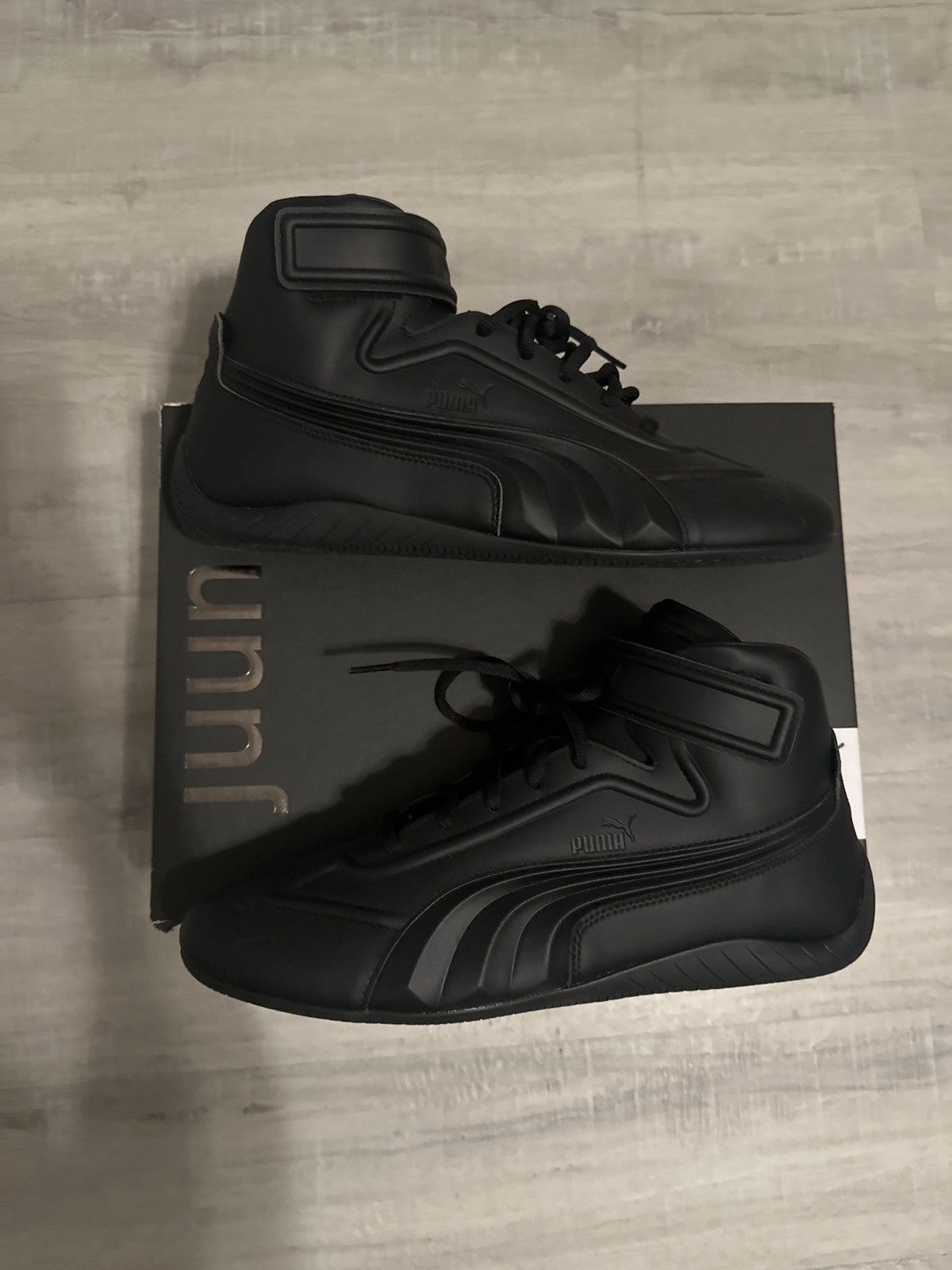 Puma Puma x Juun J Speedcat Black Size US 13 / EU 46 - 1 Thumbnail
