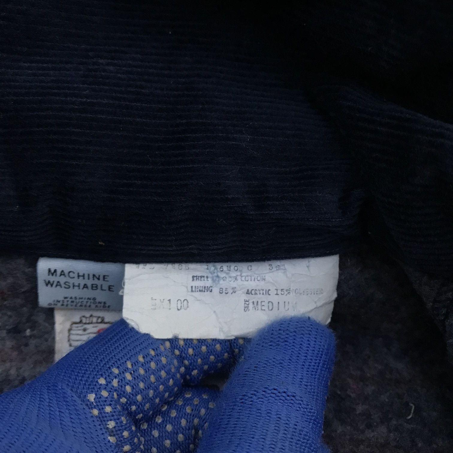 Edwin × Vintage Vintage 80s Edwin denim chore jacket inner blanket sunfaded Size US S / EU 44-46 / 1 - 10 Thumbnail
