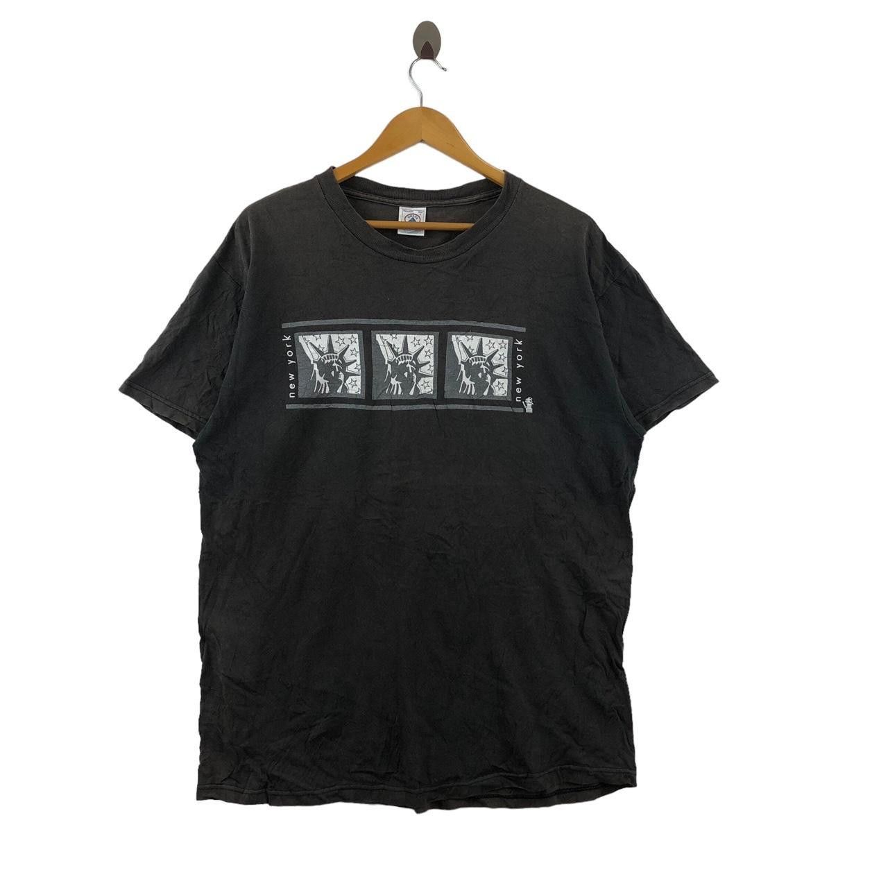 Vintage Vintage KEITH HARING New York Statue Liberty Tee Shirt Size L / US 10 / IT 46 - 1 Thumbnail