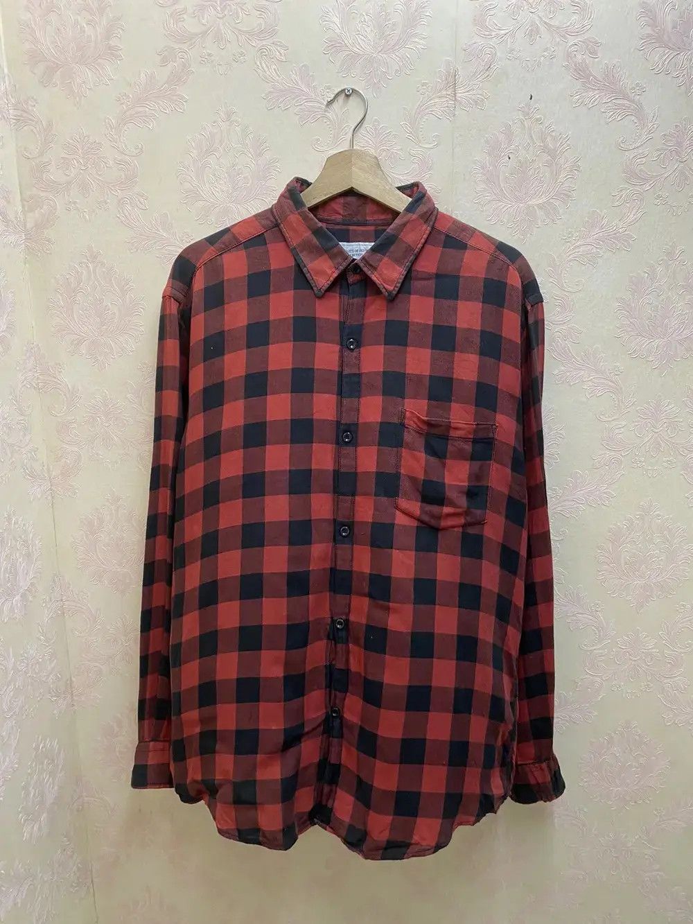 Vintage Japanese Brand University of Oxford Flannel Shirt Size US L / EU 52-54 / 3 - 2 Thumbnail