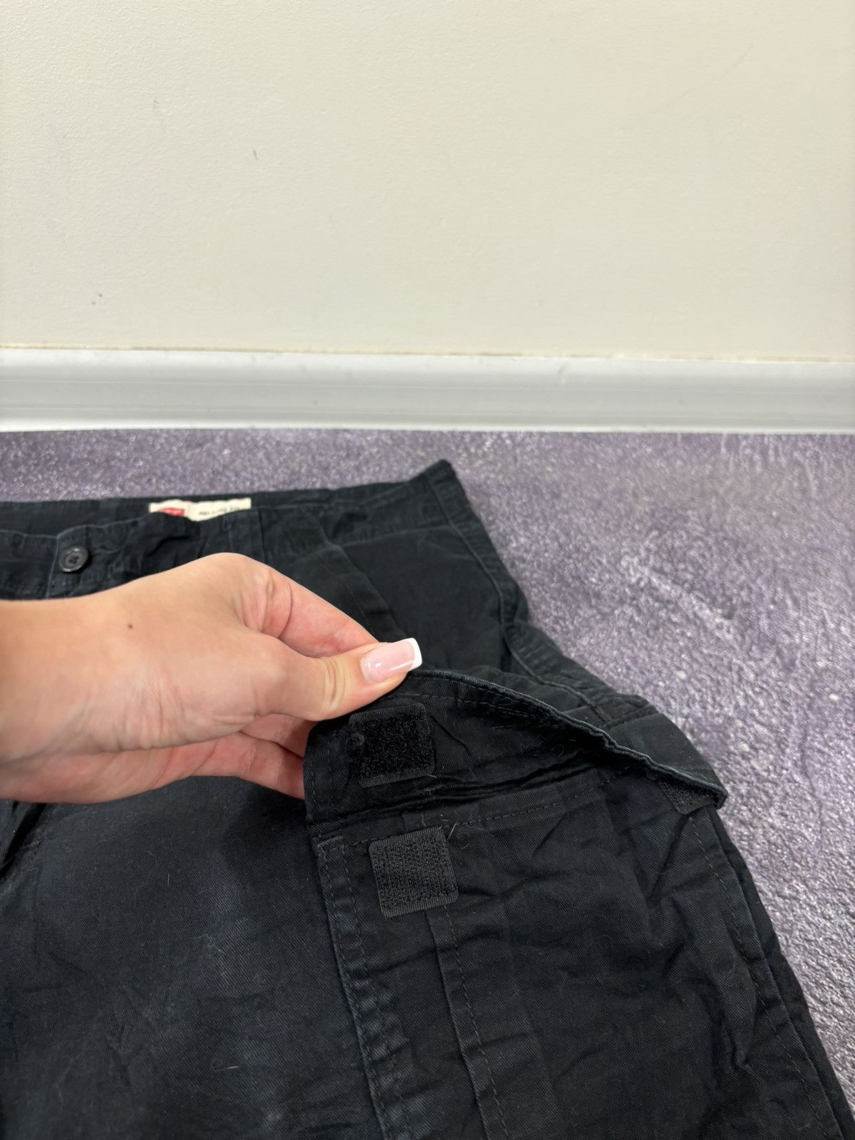 Vintage Vintage Wrangler Relaxed Fit Y2K Military Hype Cargo Shorts Size US 36 / EU 52 - 5 Thumbnail