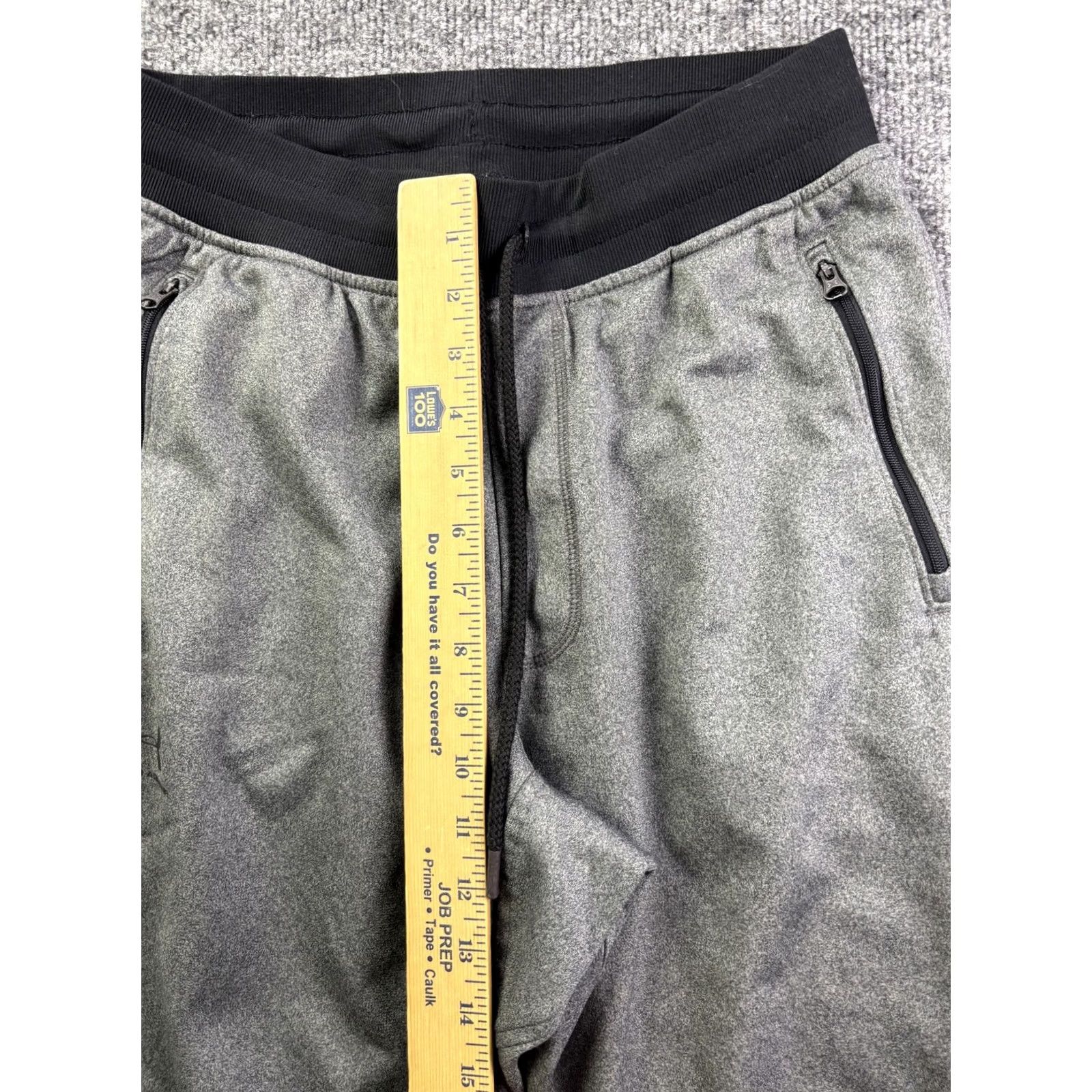 Under Armour Under Armour Sweatpants Mens M 32x28 Gray Fleece Jogger Zip Pockets Pants Jogger Casual Activewear Size US 31 - 4 Thumbnail