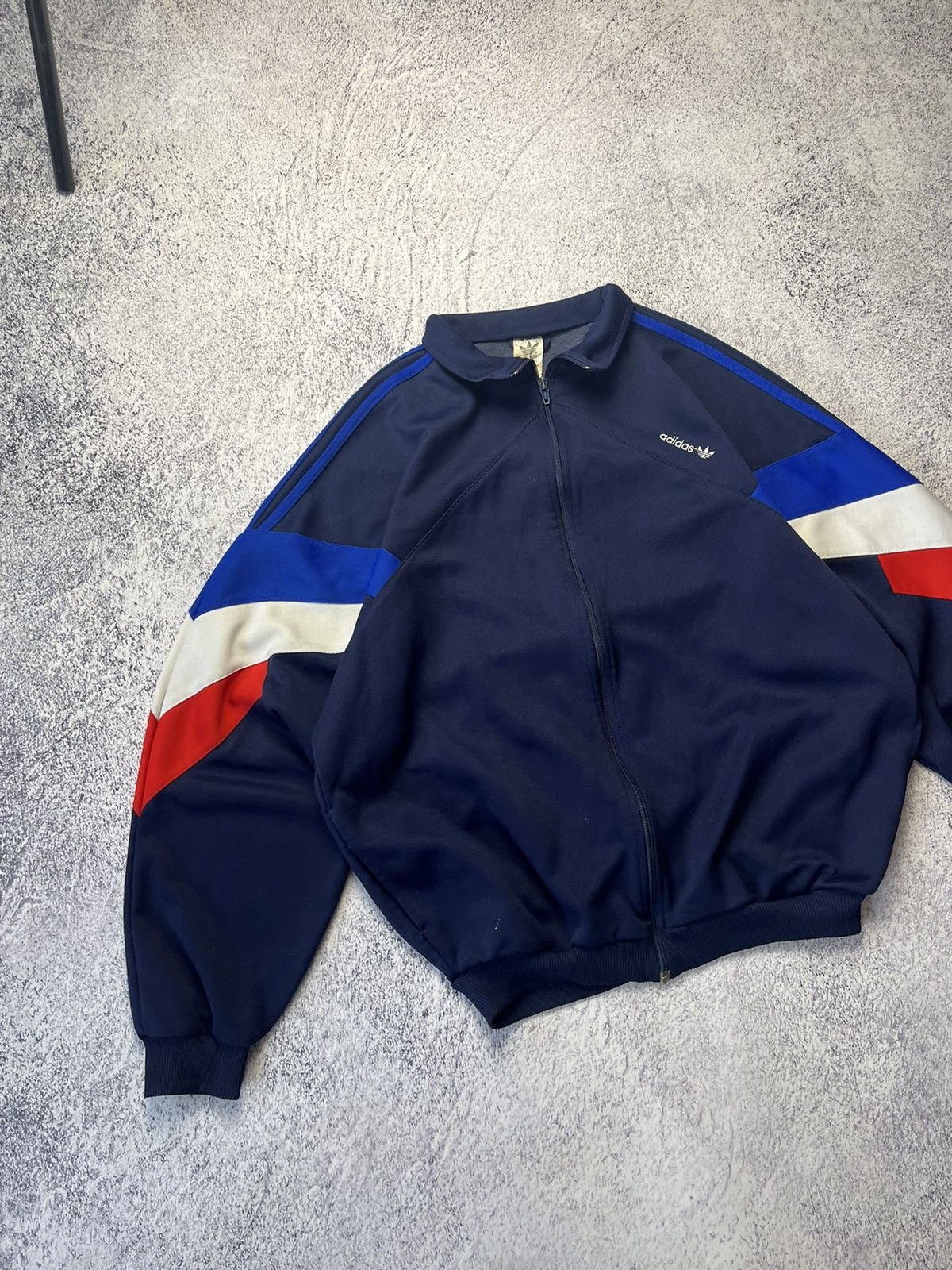 Adidas Vintage Adidas Track Jacket Made in Malaysia 90s Y2K Size US L / EU 52-54 / 3 - 4 Thumbnail