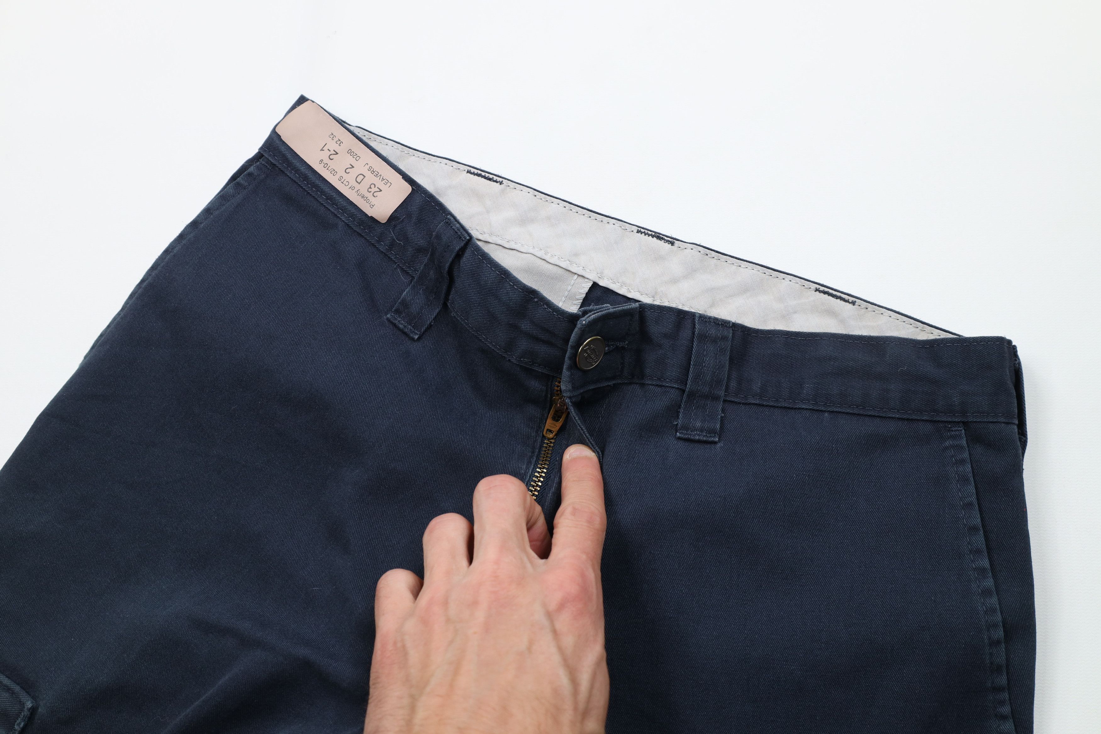 Dickies Vintage Dickies Workwear Wide Leg Cargo Pants Navy Blue Size US 32 / EU 48 - 9 Thumbnail