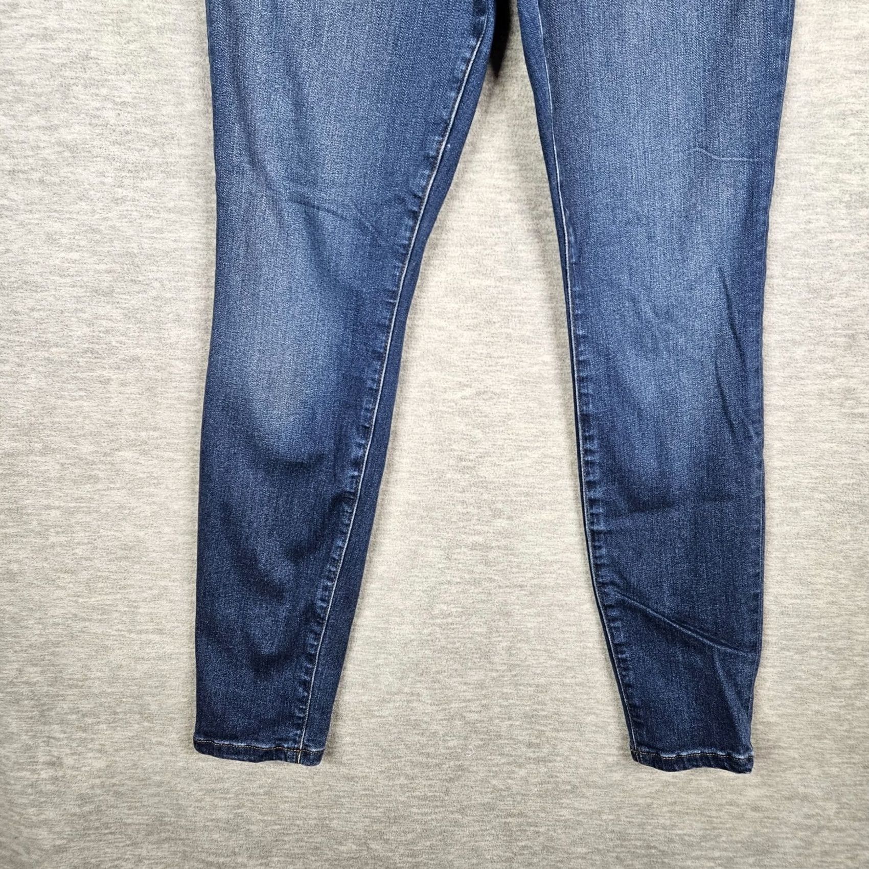 Good American Good American Jeans Skin n y Blue Casual Women Size 8/29 Mid Rise Pockets Denim Cotton Elastane Viscose Regular Size 29" - 3 Thumbnail