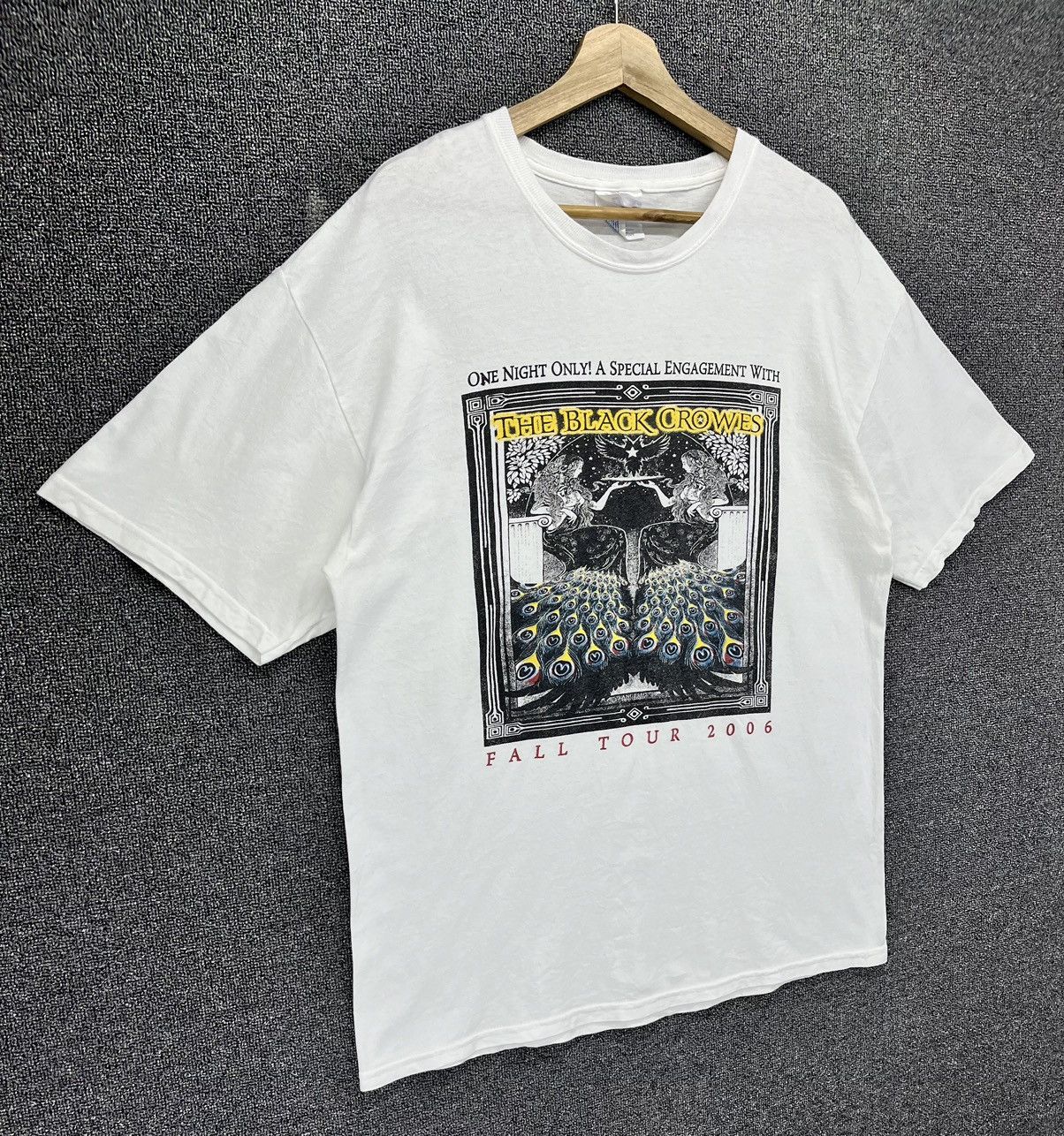 Band Tees × Vintage Vintage The Black Crowes Punk Rock Band Tees T Shirts Size US L / EU 52-54 / 3 - 2 Thumbnail