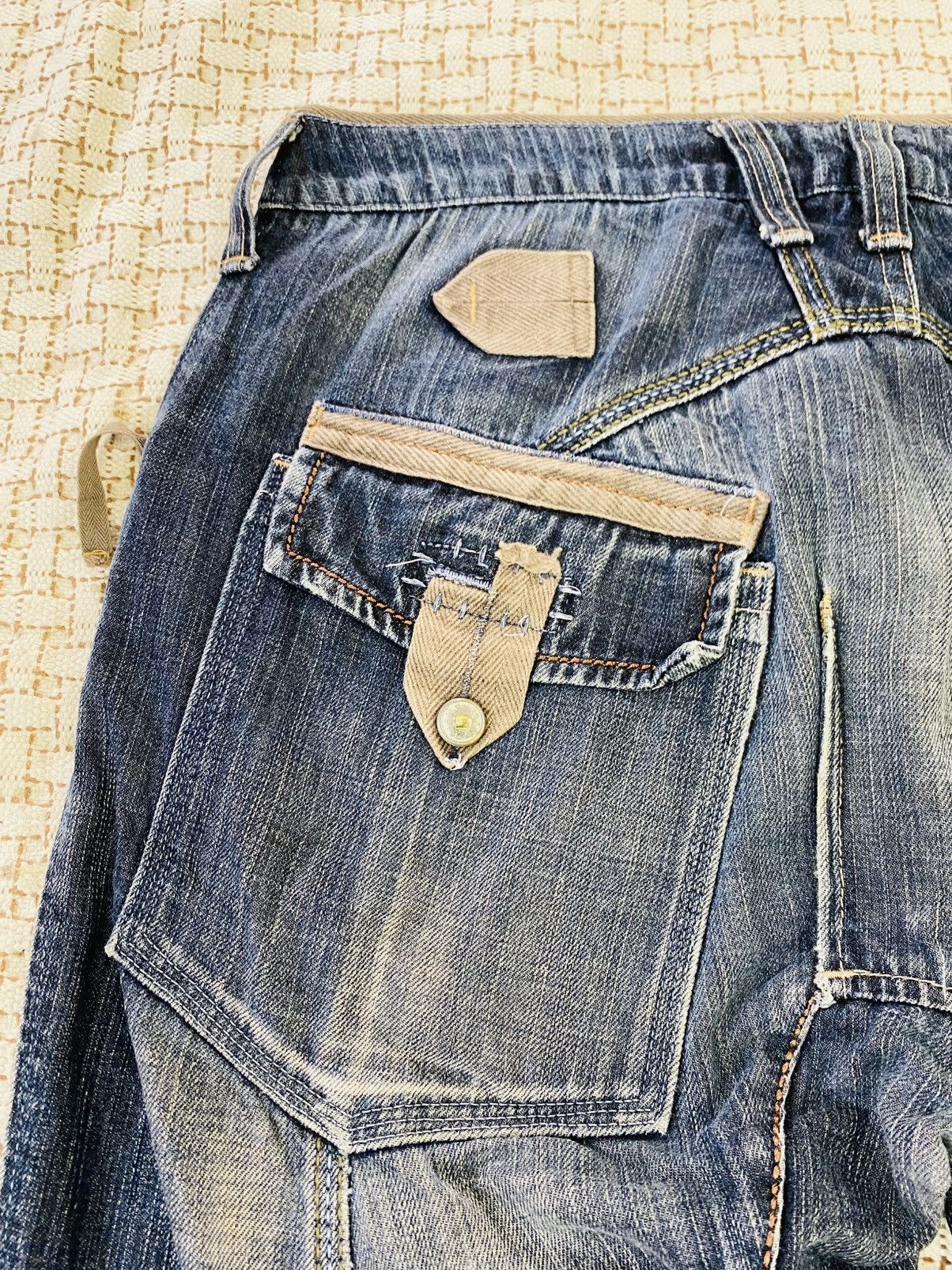 Marithe + Francois Girbaud Vintage Marithe Francois Girbaud Distressed Jeans Size US 34 / EU 50 - 14 Thumbnail