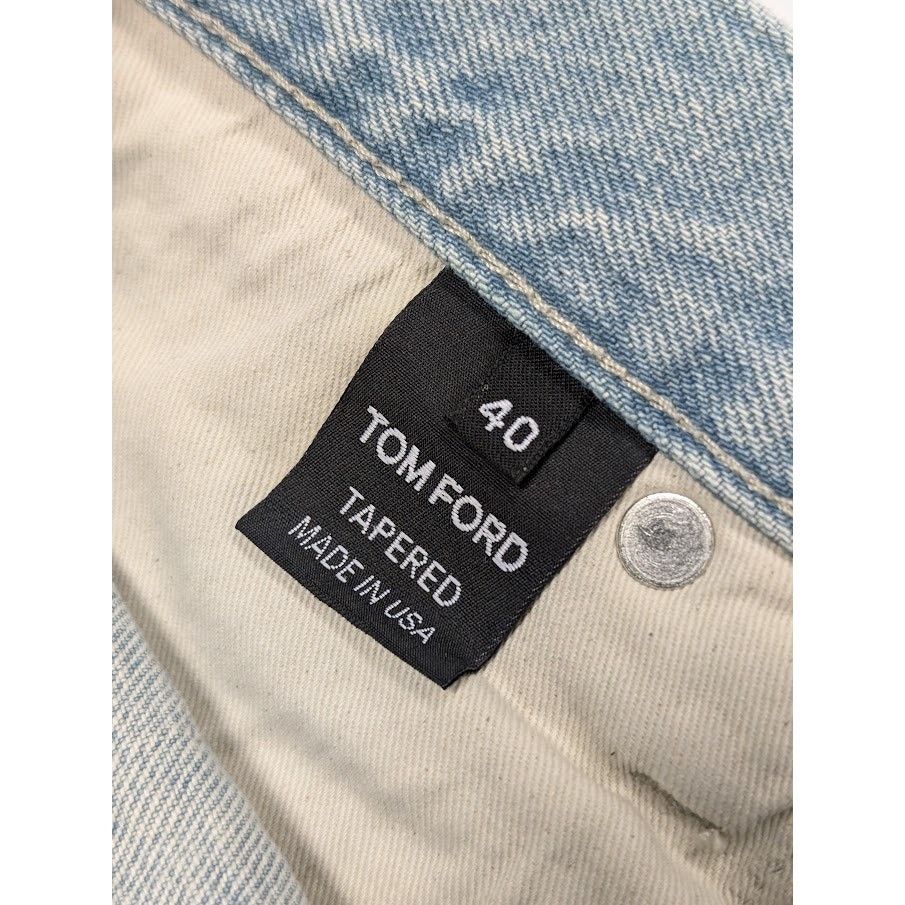 Tom Ford o1rshd1 Tapered Jeans in Blue Size US 40 / EU 56 - 19 Thumbnail