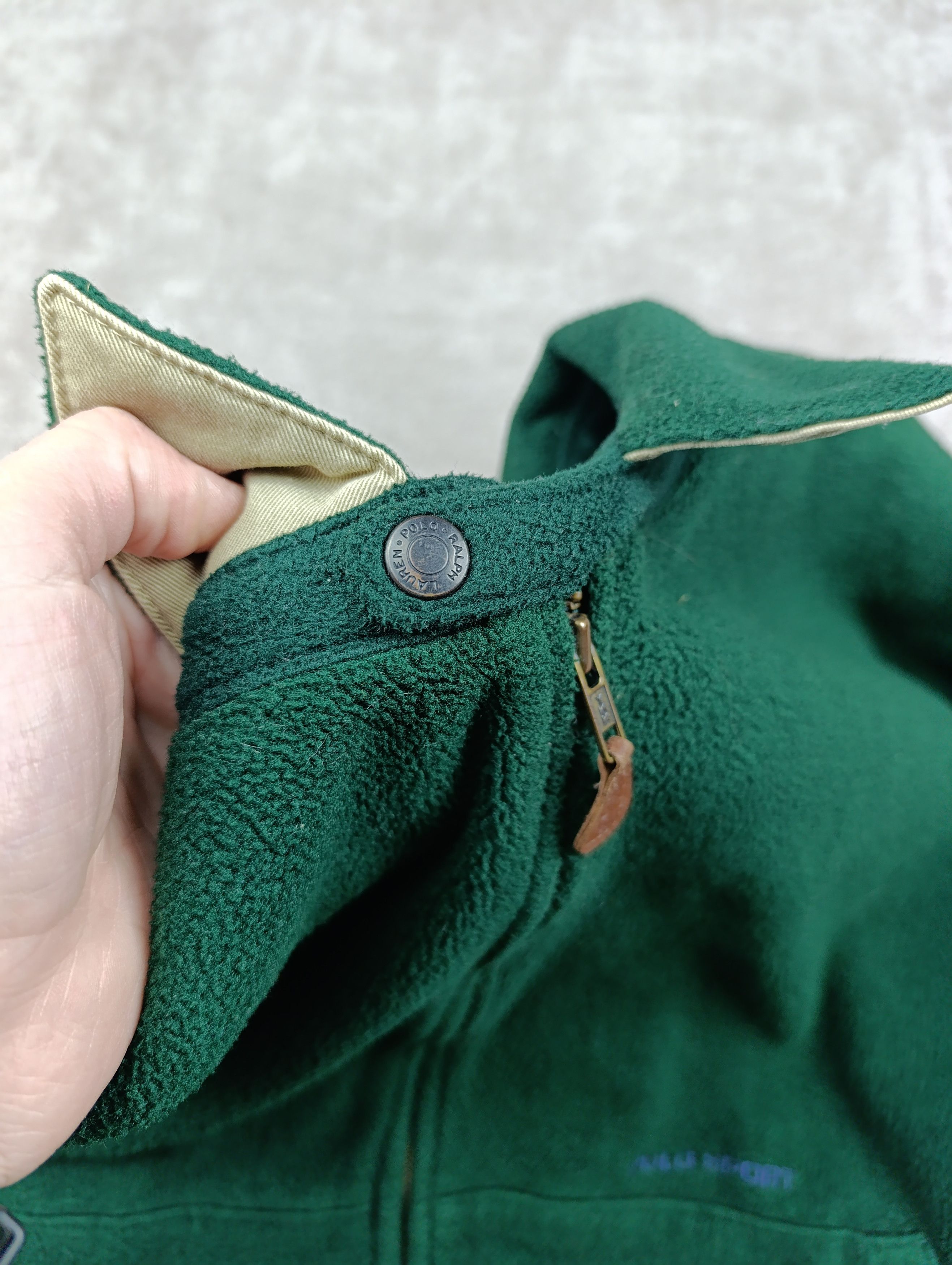 Polo Ralph Lauren Polo Sport Ralph Lauren 1990s Heavyweight Fleece Jacket (Xl) Size US XL / EU 56 / 4 - 6 Thumbnail