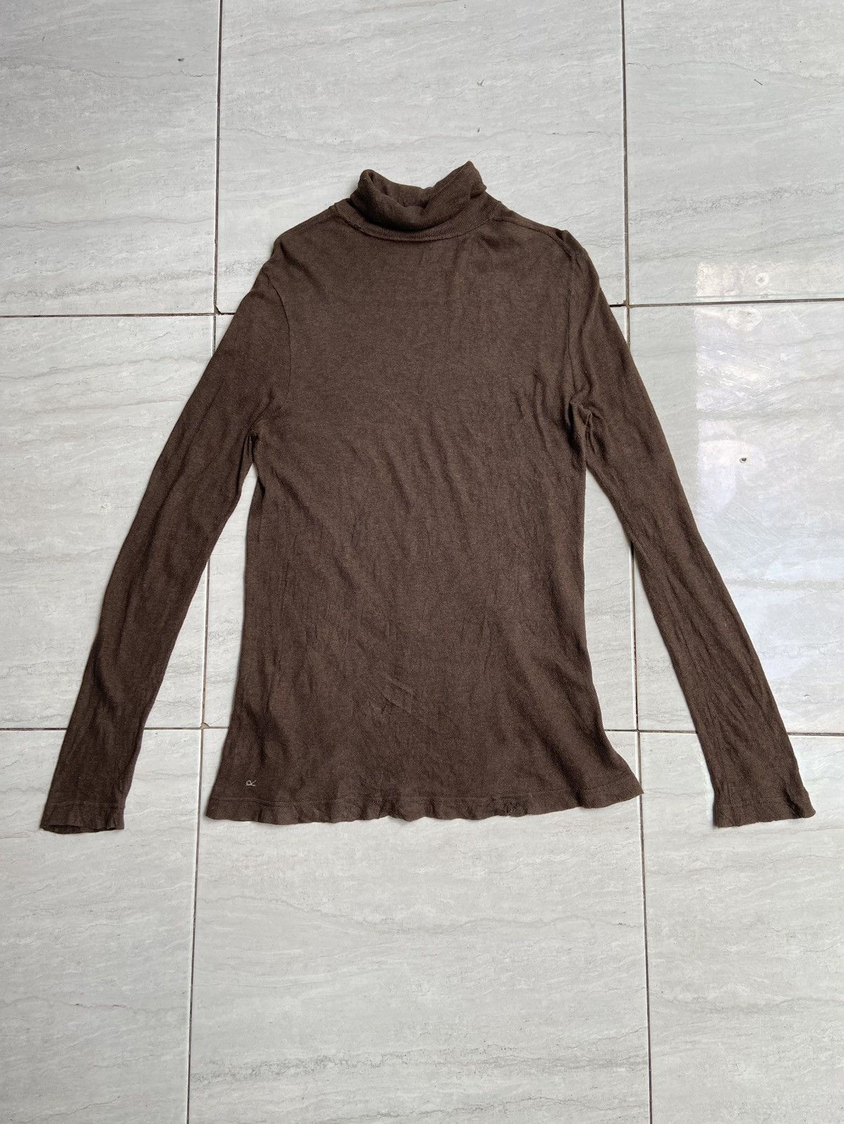 45rpm 45RPM Brown Long Sleeve T-shirt Size US XS / EU 42 / 0 - 6 Thumbnail