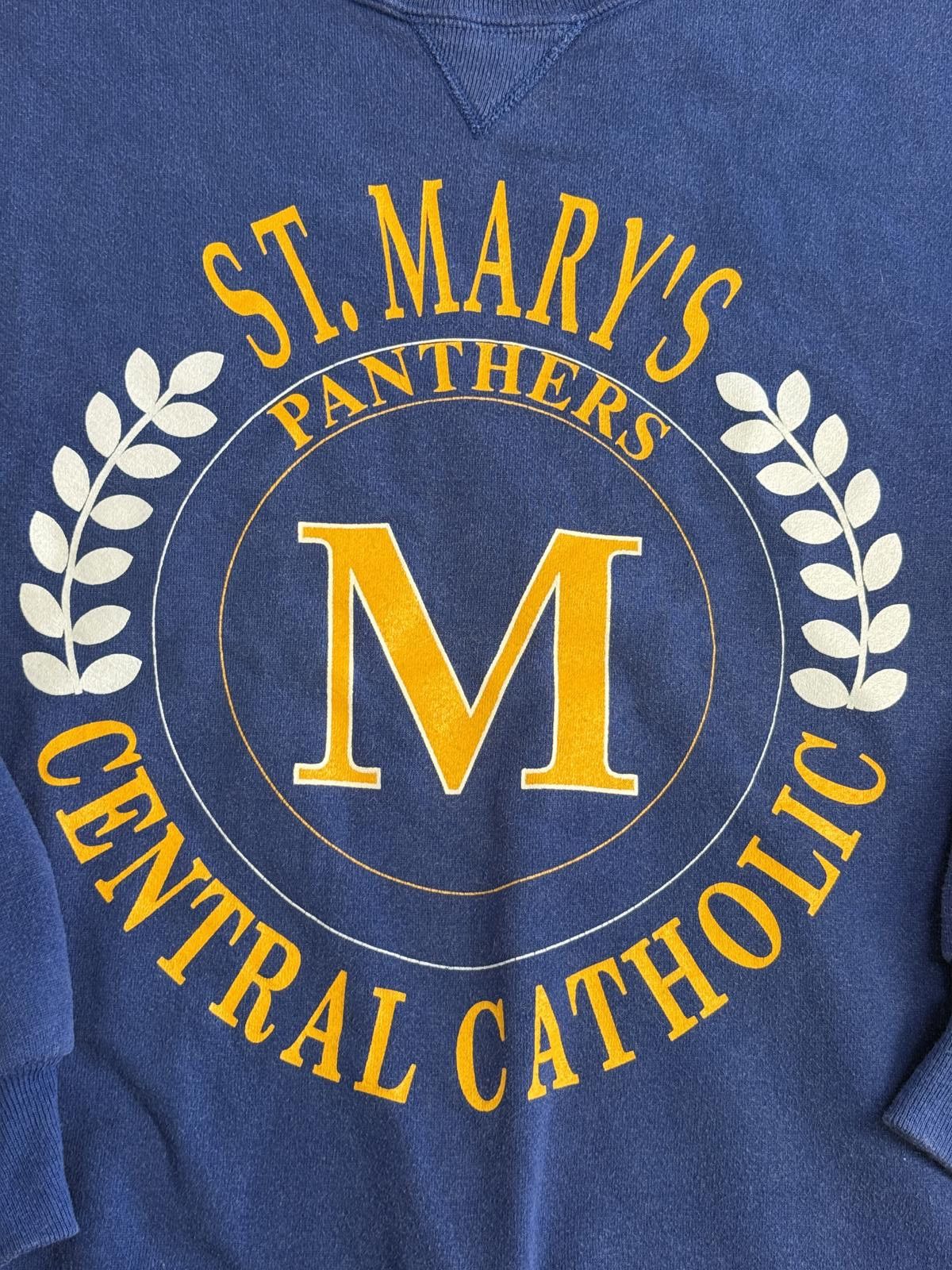 Russell Athletic Vintage Saint Mary's College High School Crewneck Sweatshirt Size US XL / EU 56 / 4 - 4 Thumbnail
