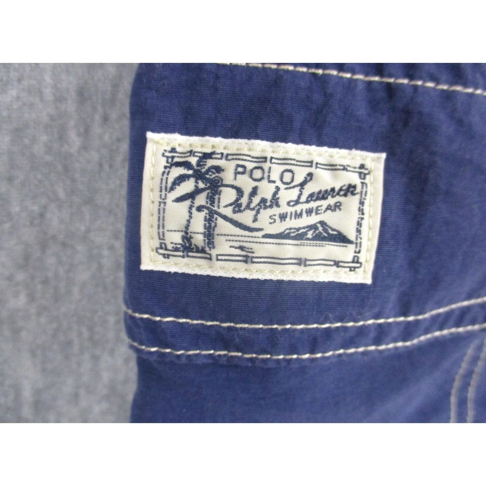 Polo Ralph Lauren Polo Ralph Lauren Swim Trunks Mens Small Blue Board Shorts Drawstring Pocket Swimwear Size US S / EU 44-46 / 1 - 2 Thumbnail