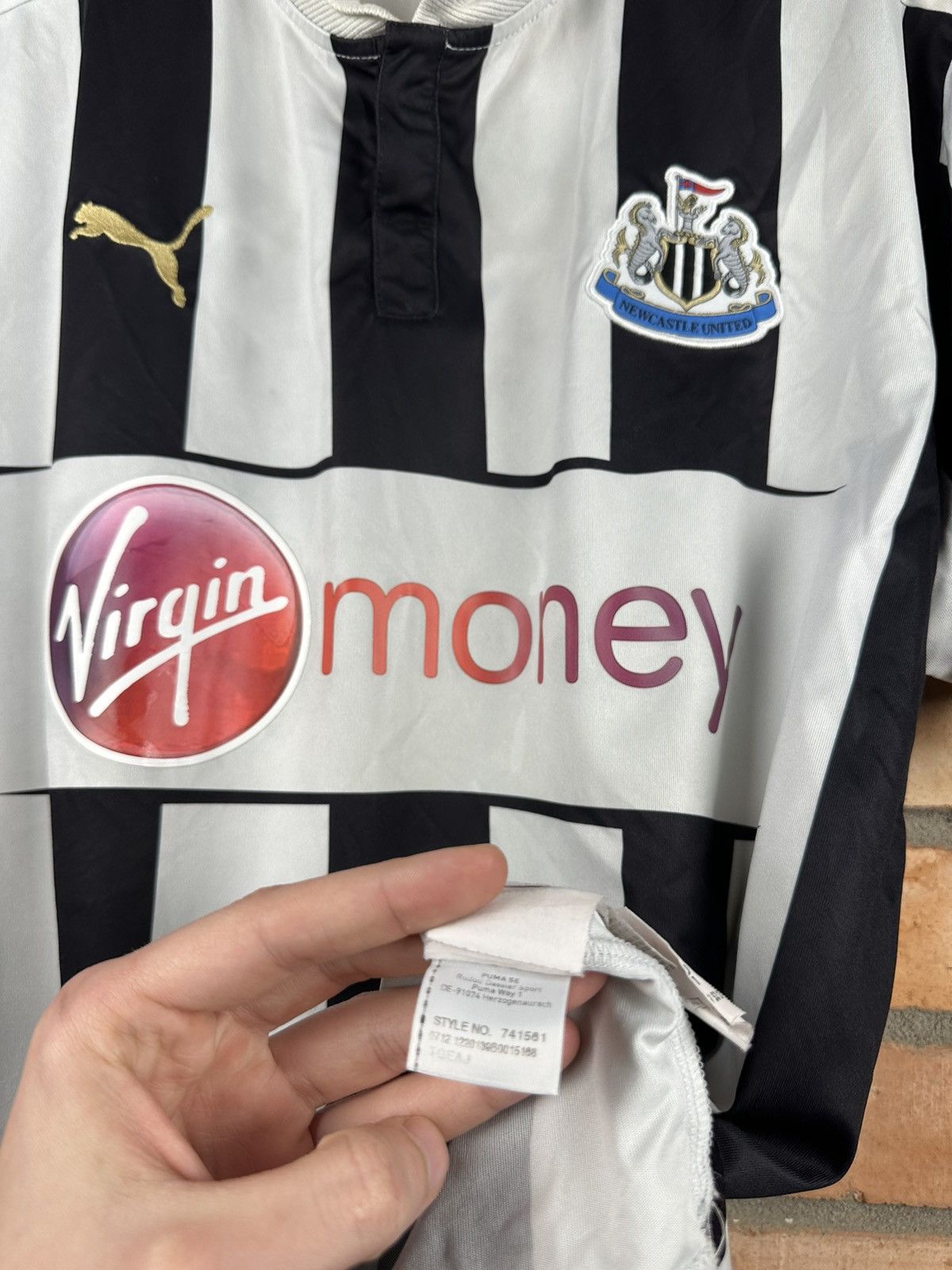 Vintage Puma New Castle United Jersey