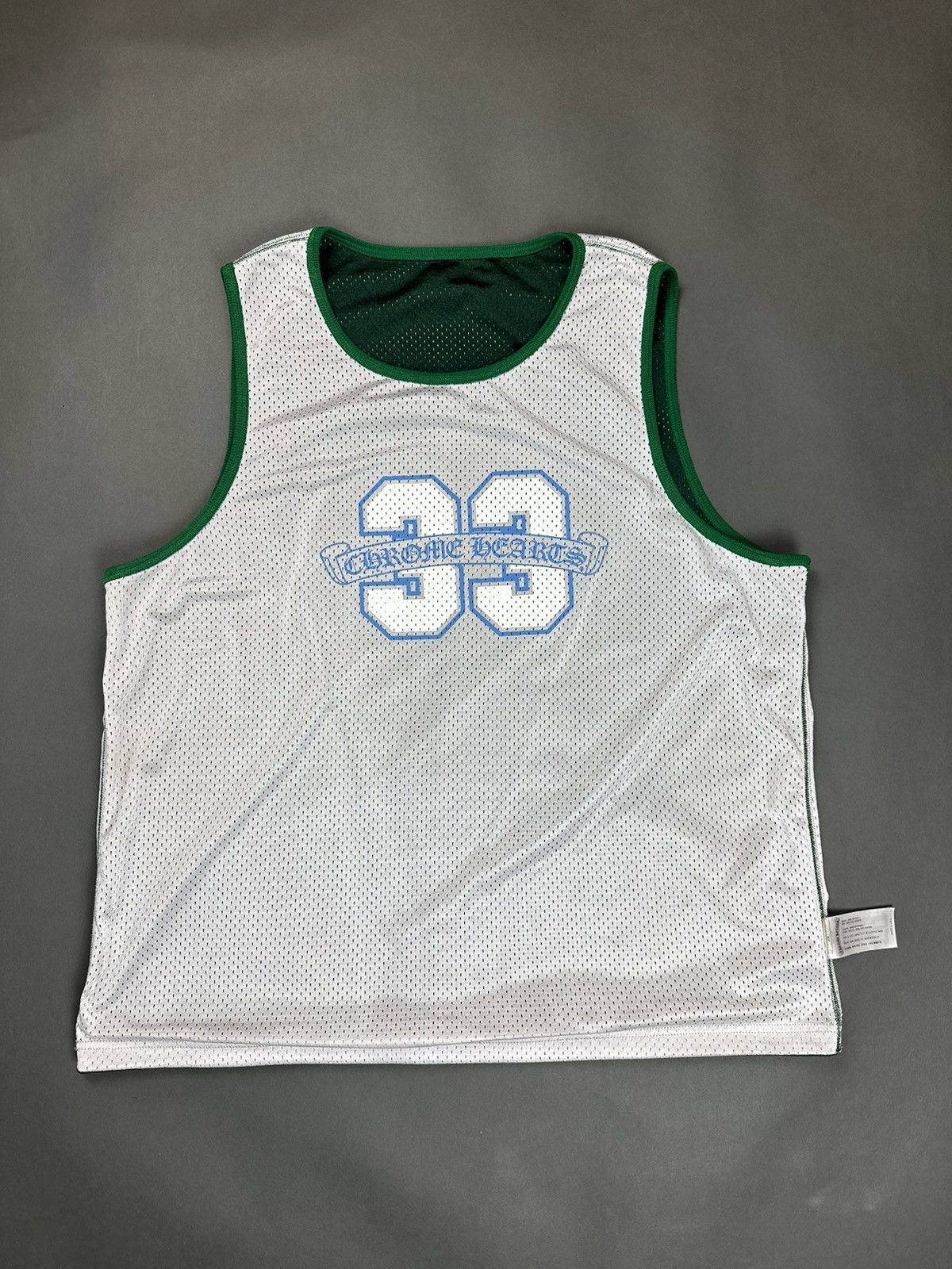 Chrome Hearts CHROME HEARTS SAMPLE REVERSIBLE BASKETBALL JERSEY Size US L / EU 52-54 / 3 - 6 Thumbnail