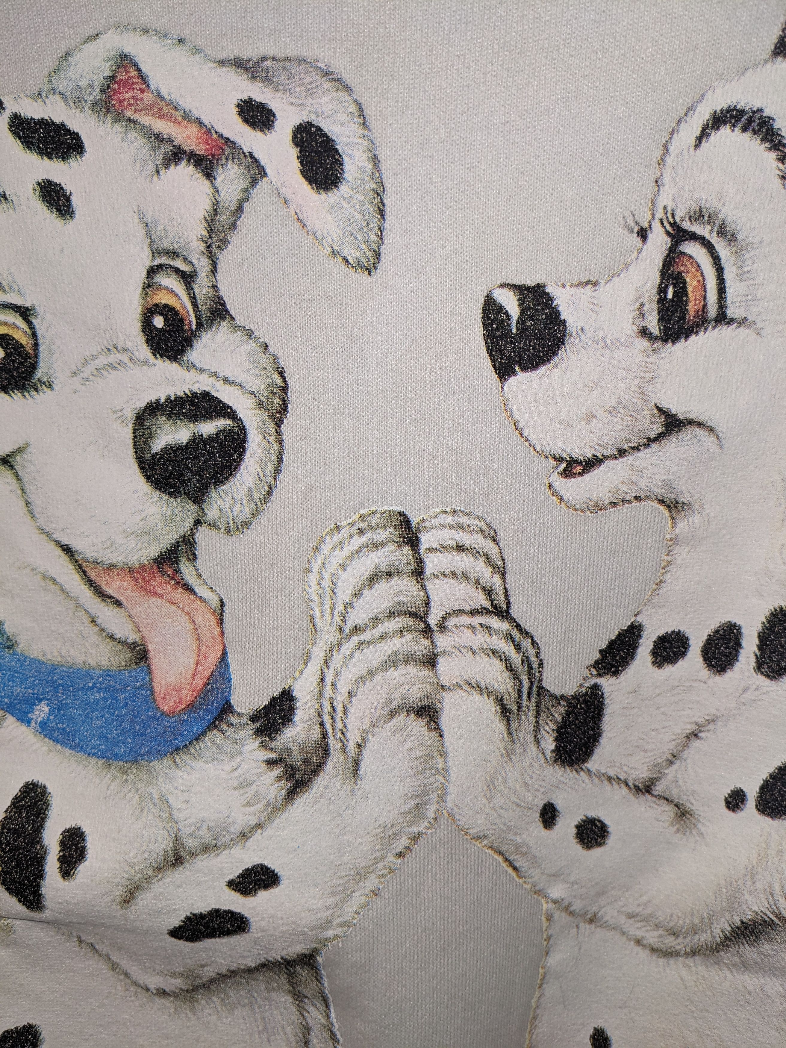 Disney × Vintage Vintage 90s 101 Dalmatians Disney Movie Promo Sweatshirt Size US XL / EU 56 / 4 - 11 Thumbnail