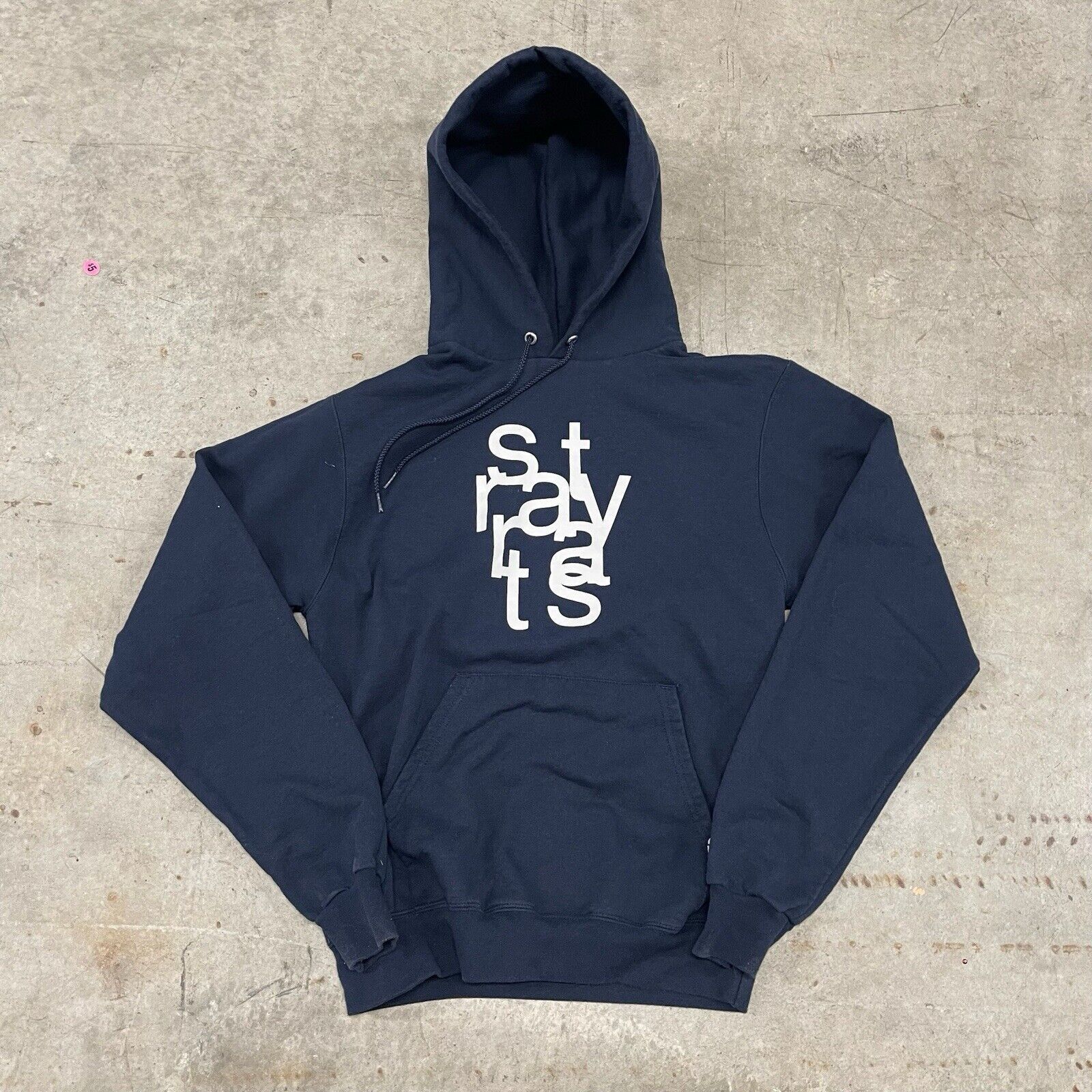 Champion × Stray Rats Stray Rats SR Logo Blue Champion Pullover Hoodie Sweatshirt Size US S / EU 44-46 / 1 - 3 Thumbnail