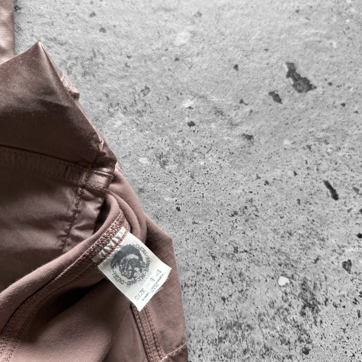 Diesel Diesel Females Vintage Y2K Mini Dress Metallic Pink Bronze Size M / US 6-8 / IT 42-44 - 5 Thumbnail
