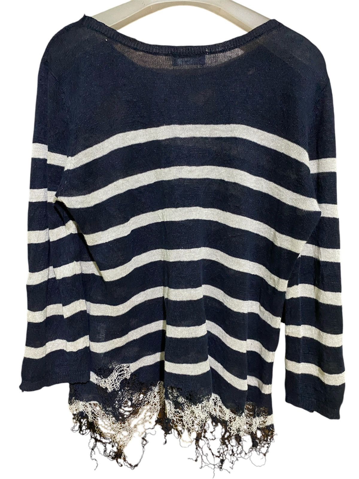 Japanese Brand × Margaret Howell × Yasuyuki Ishii Knit Margaret Howell Distressed Size S / US 4 / IT 40 - 4 Thumbnail