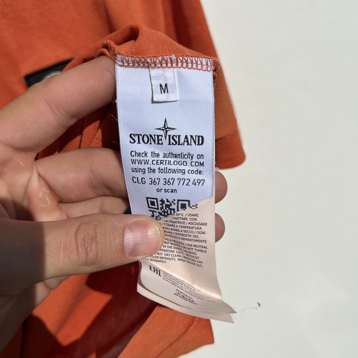 Stone Island Stone Island Jersey Compass Patch Logo T Shirt Size US M / EU 48-50 / 2 - 6 Thumbnail