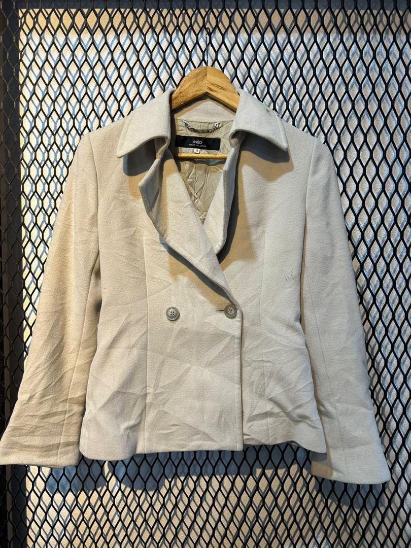 image of Avant Garde x Beauty Beast Ined Made In Japan Blazer in Beige, Women's (Size XS)