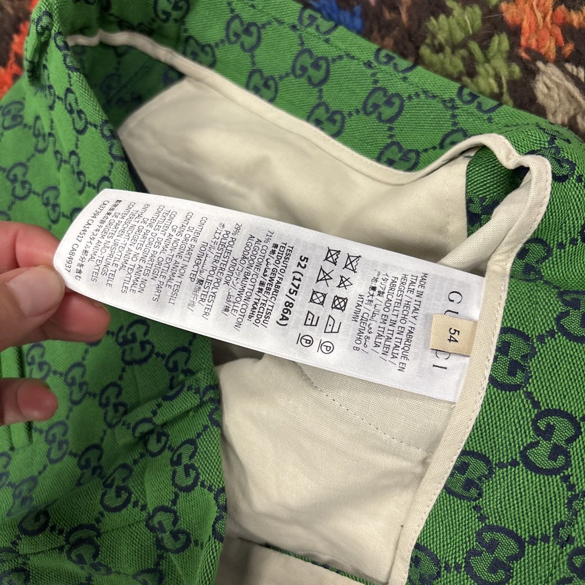 Gucci FW20 Gucci By Alessandro Wide Leg Trouser Size US 33 - 6 Thumbnail