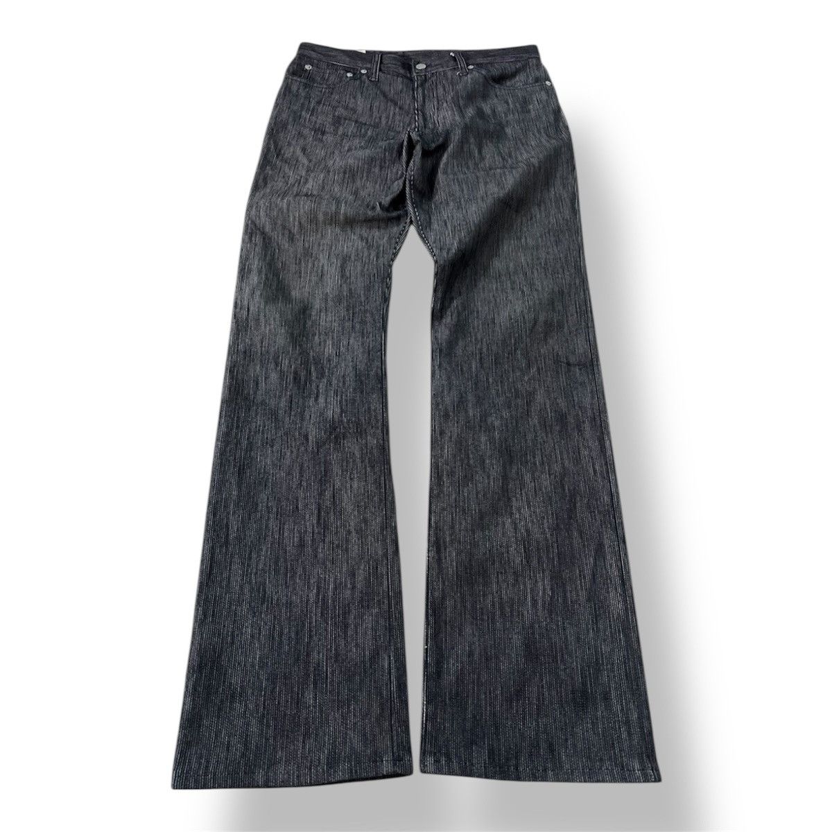 Takeo Kikuchi Very Rare Vintage Takeo Kikuchi Stripe Jean Size US 32 / EU 48 - 1 Thumbnail