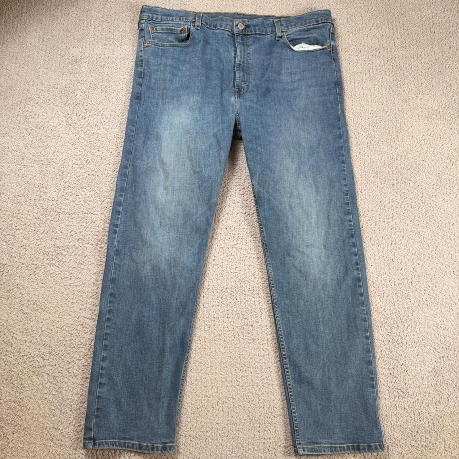 Levi's Levis 502 Regular Taper Mens Jeans 42x32 Medium Blue Size US 42 / EU 58 - 1 Thumbnail