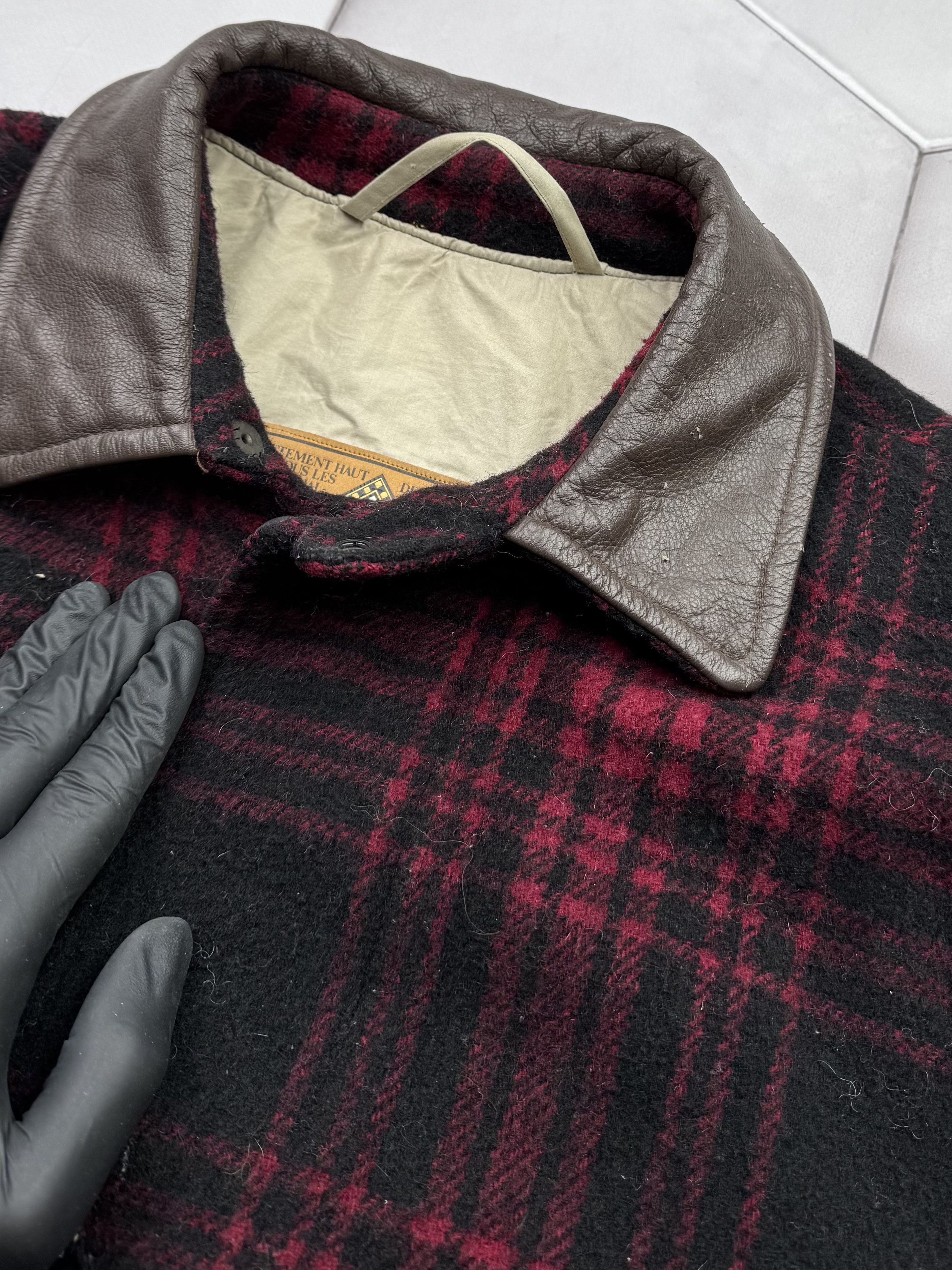 Vintage Vintage 80s Wool Oversized Bomber Jacket Size US M / EU 48-50 / 2 - 5 Thumbnail