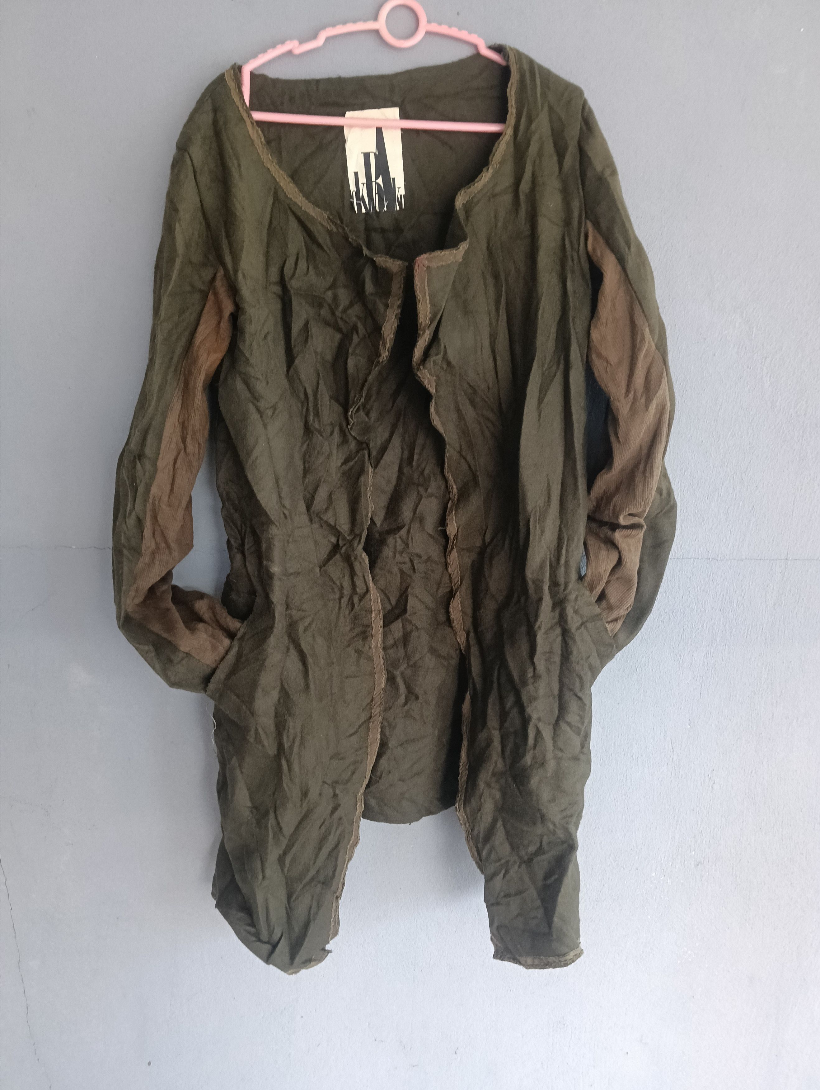 Rick Owens Vintage Okiraku Japanese Brand Like Rick Owen Style Size US XS / EU 42 / 0 - 6 Thumbnail