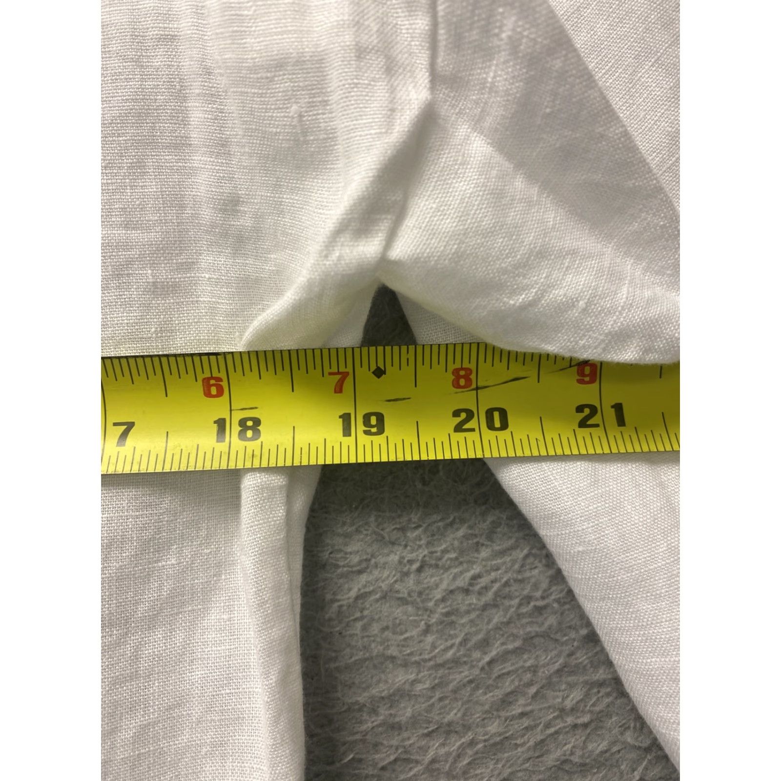 Vintage VINTAGE Lungo L'arno Linen Tunic Top Women Size S White Linen Blouse Made in Italy Size S / US 4 / IT 40 - 3 Thumbnail