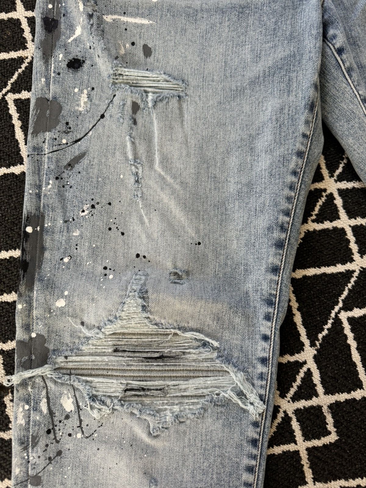 Amiri Amiri mx1 painter splatter jeans size 36 Size US 36 / EU 52 - 4 Thumbnail