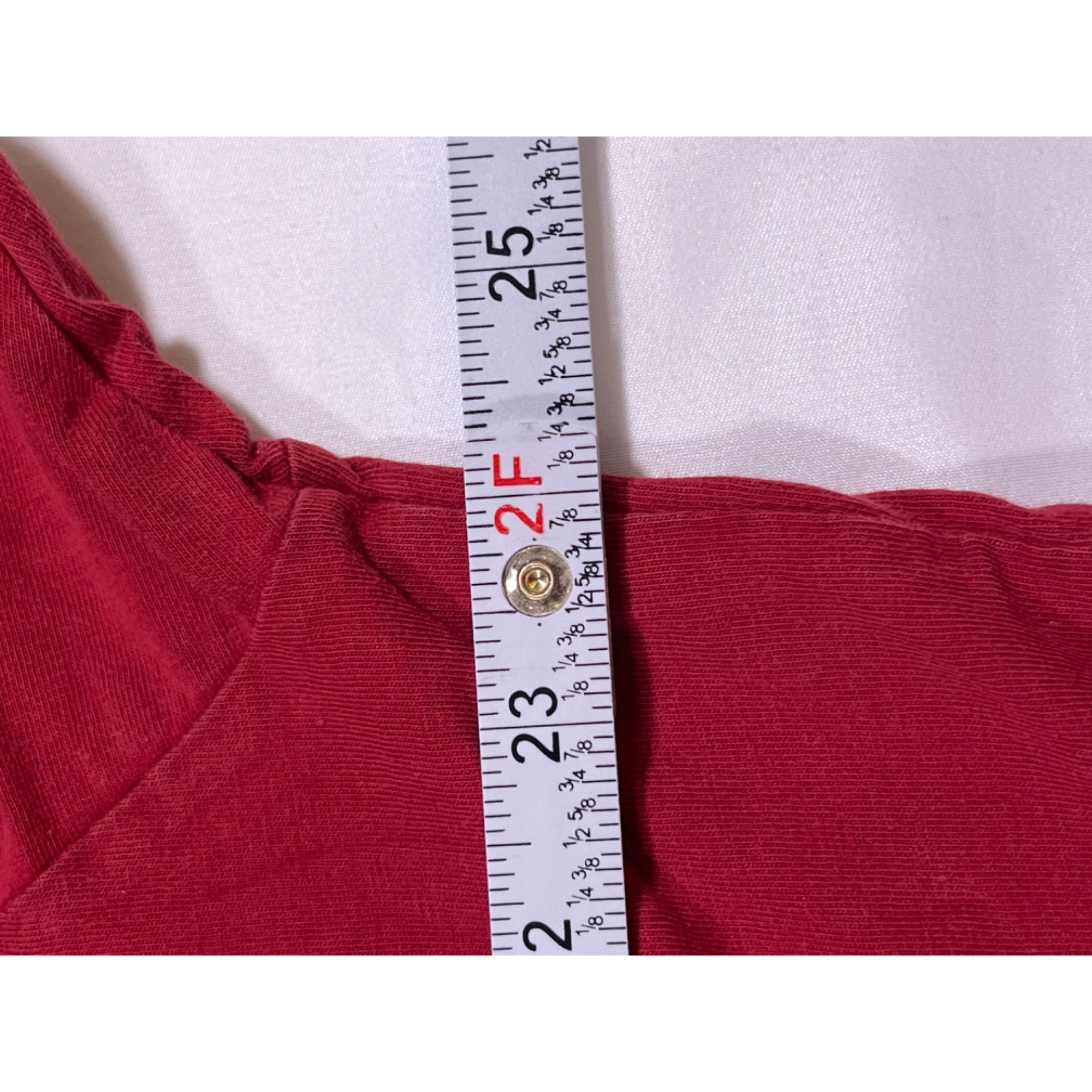 Old Navy Old Navy SKU 7725 mens Vintage Red Crewneck T Shirt SIze XL Size US XL / EU 56 / 4 - 4 Thumbnail