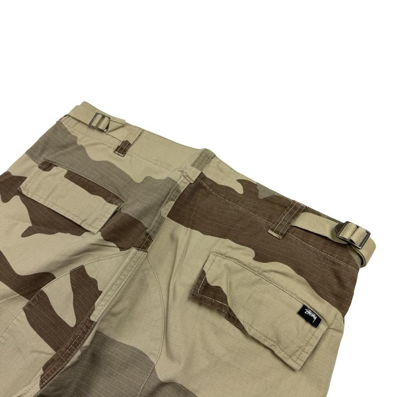 Stussy Vintage Stussy Camo Cargo Trousers - Waist: 32” Size US 32 / EU 48 - 6 Thumbnail